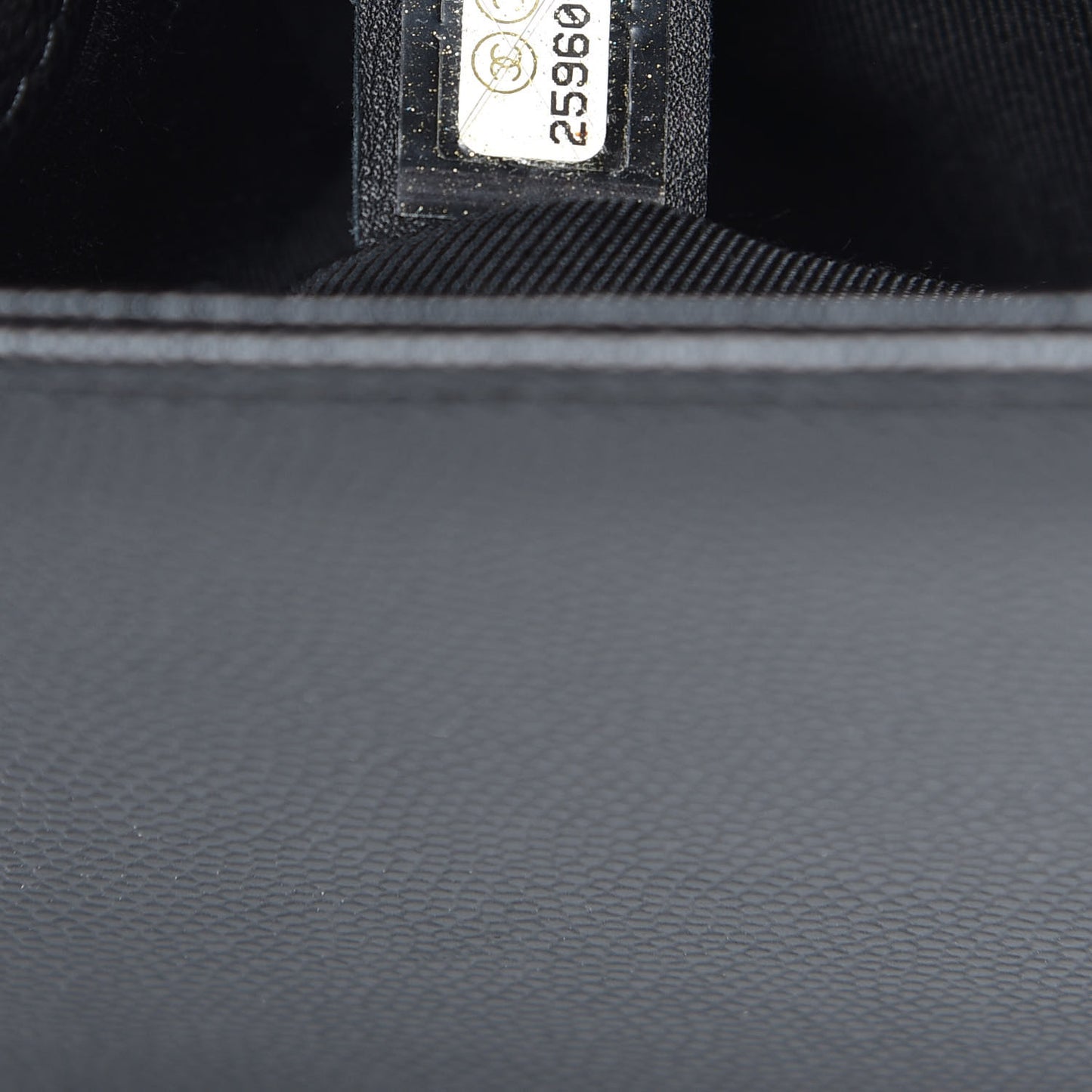 Caviar Quilted Small Boy Flap Black