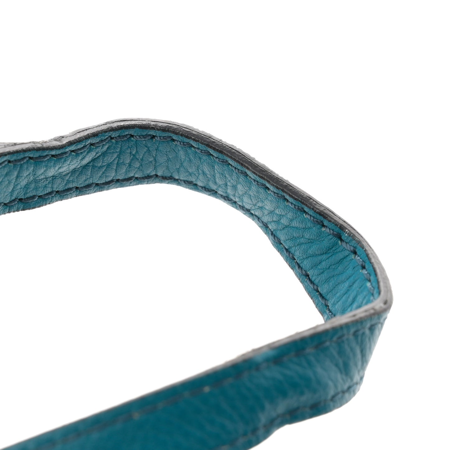 Calfskin Mini Marcie Satchel Washed Teal