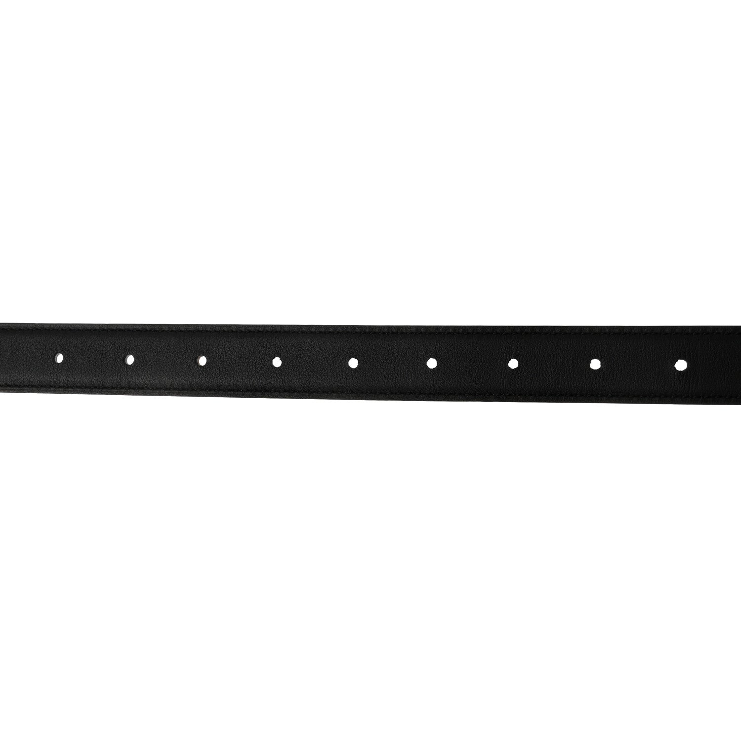 Hermes Swift Epsom 24mm Mini H Belt 95 38 Black Gold 4 of 7
