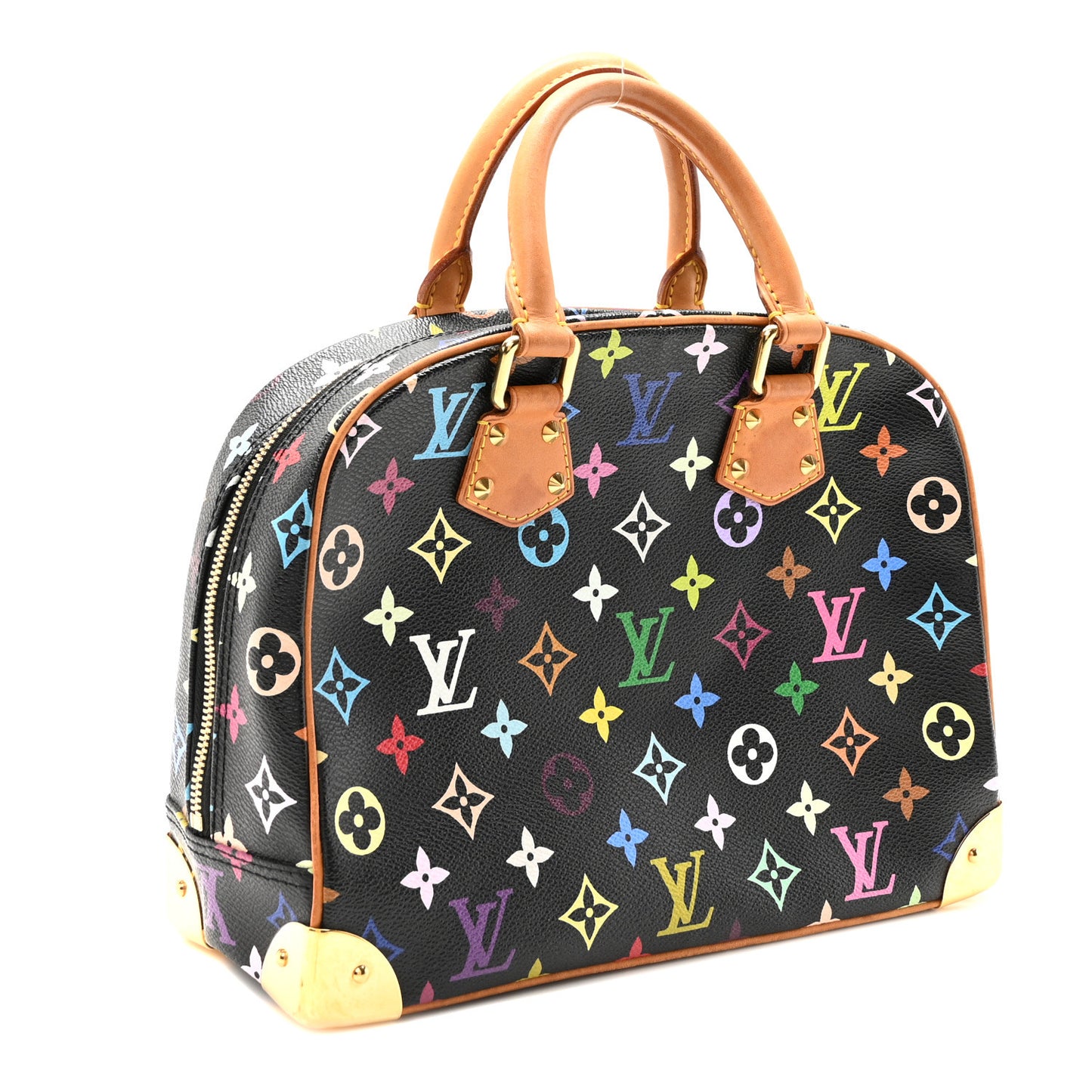 Monogram Multicolor Trouville Black