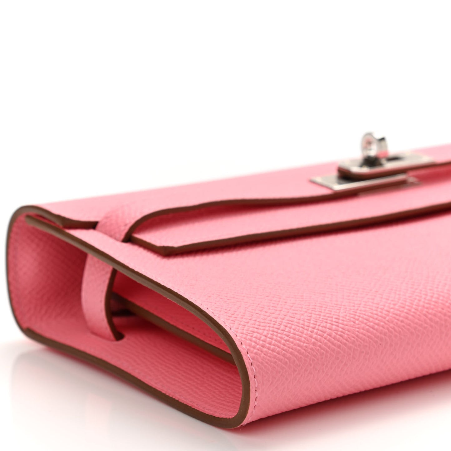Epsom Kelly Wallet To Go Rose Confetti