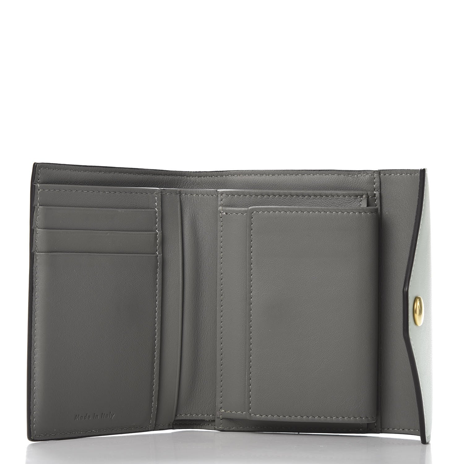 Celine Smooth Calfskin Pocket Card Holder Jade 5 of 9