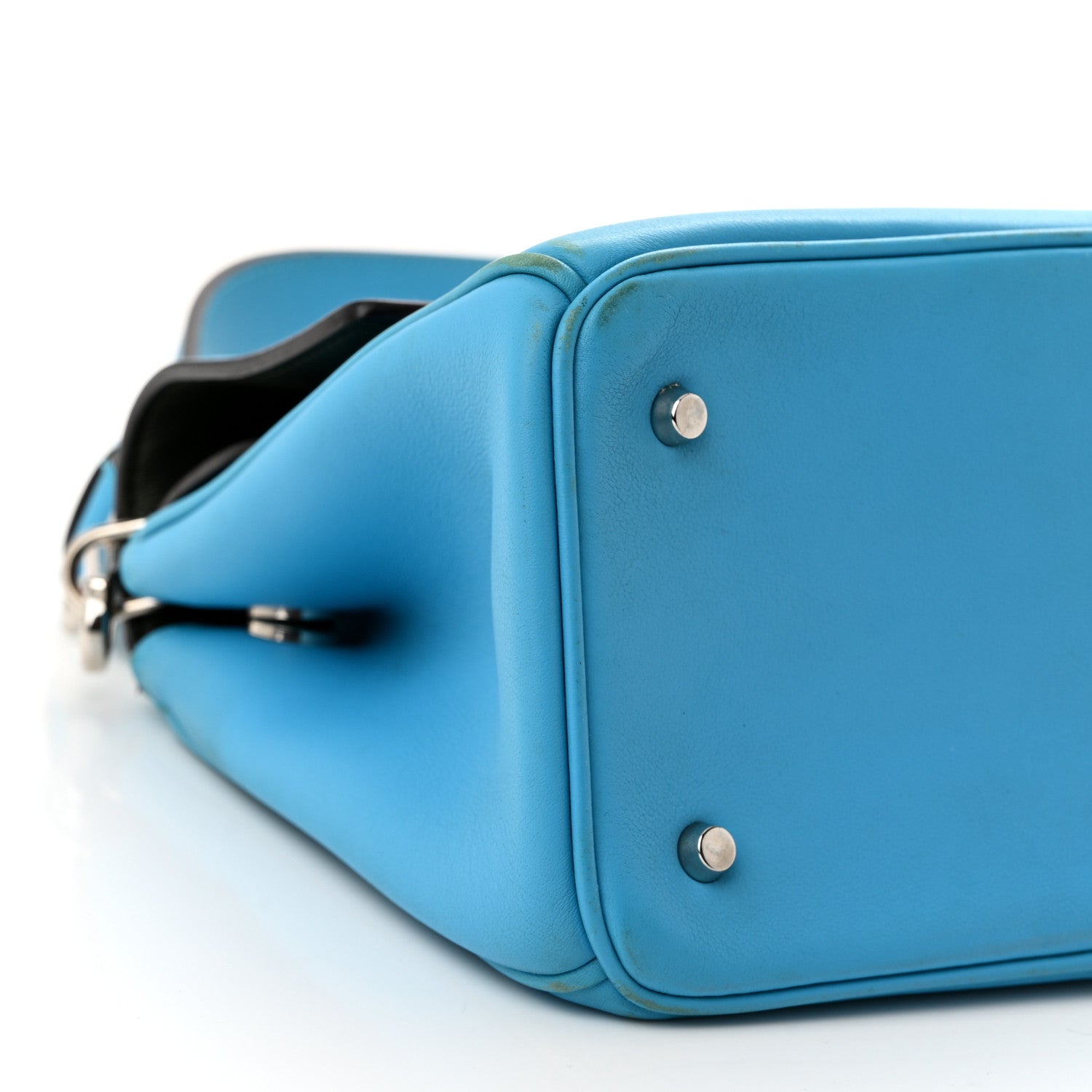 Christian Dior Smooth Calfskin Mini Be Dior Flap Blue 8 of 13