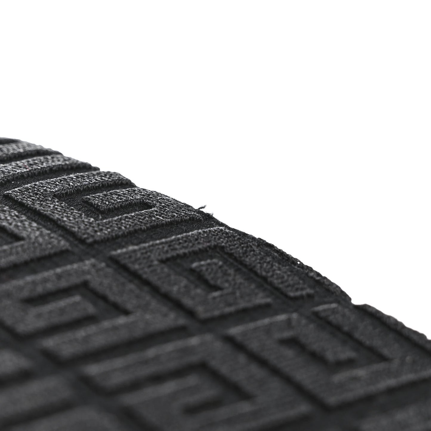 Canvas Jacquard Embroidered Calfskin 4G Mini Antigona Black