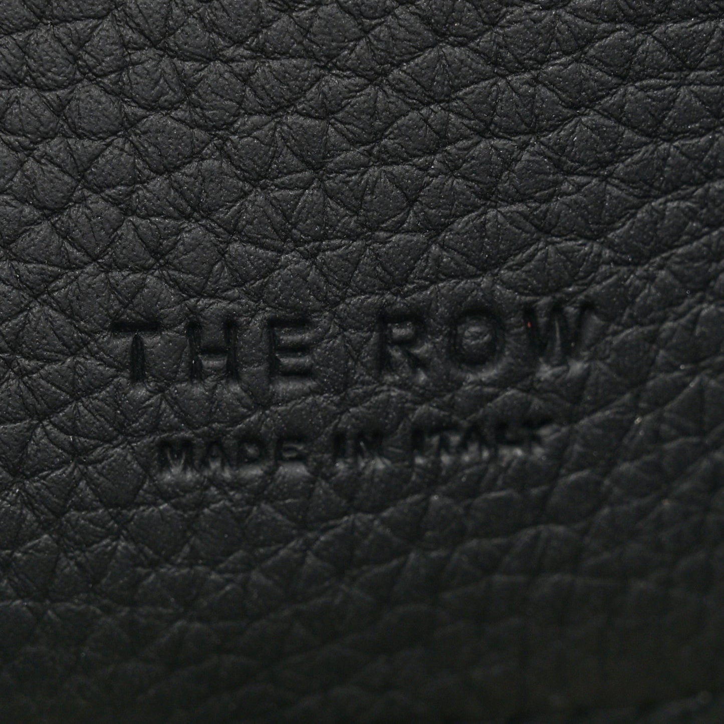 Grained Calfskin Soft Margaux 10 Bag Black
