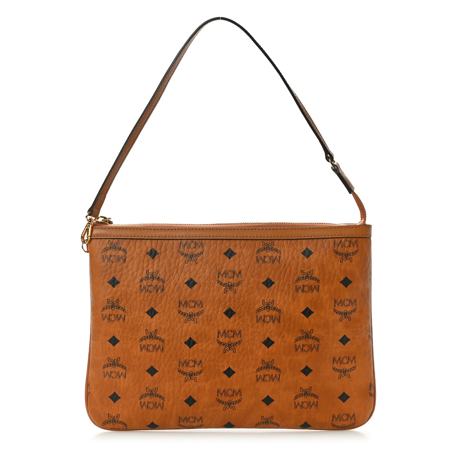 Visetos Liz Shopper Tote Pouch Cognac