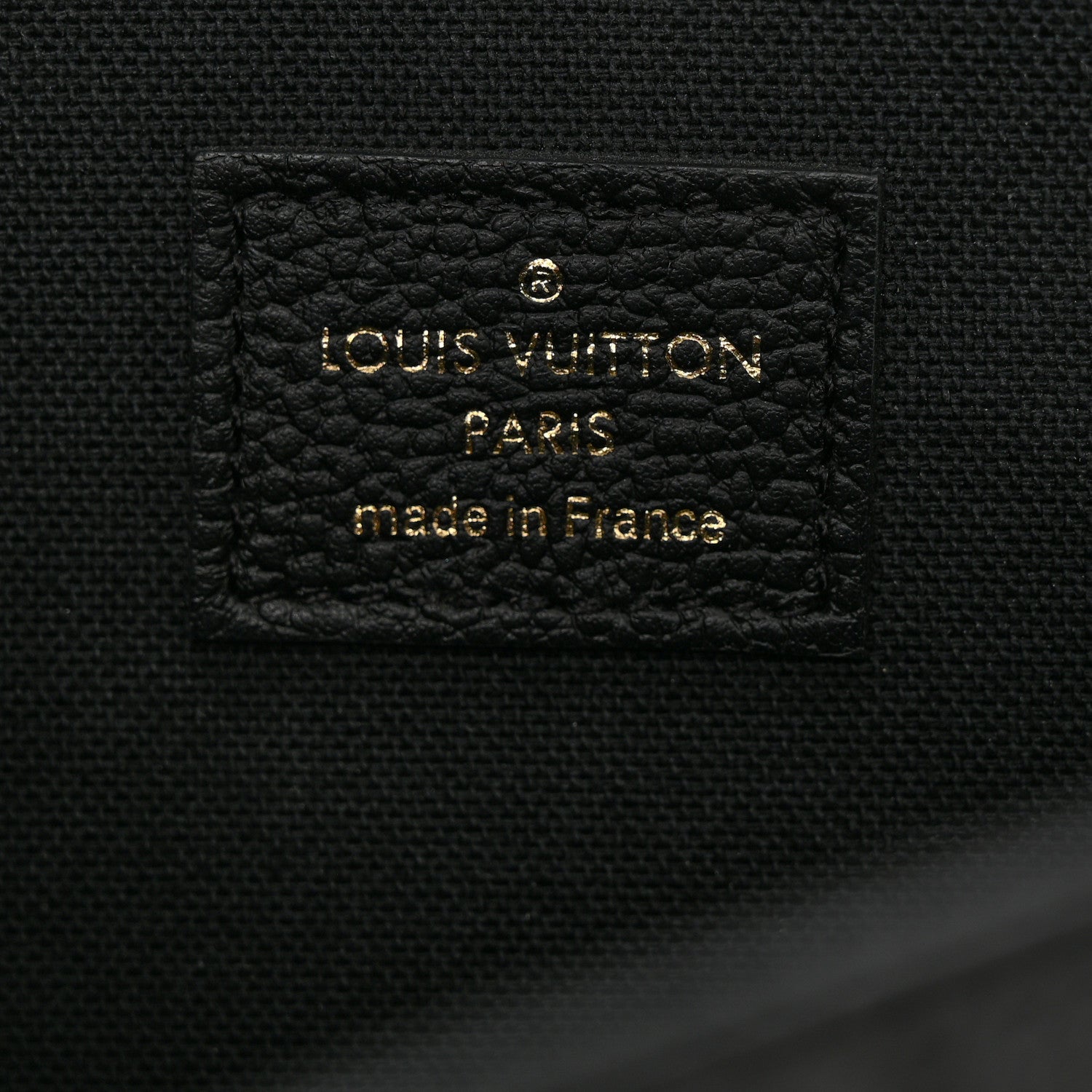 Louis Vuitton Empreinte Pochette Felicie Chain Wallet Black 6 of 10