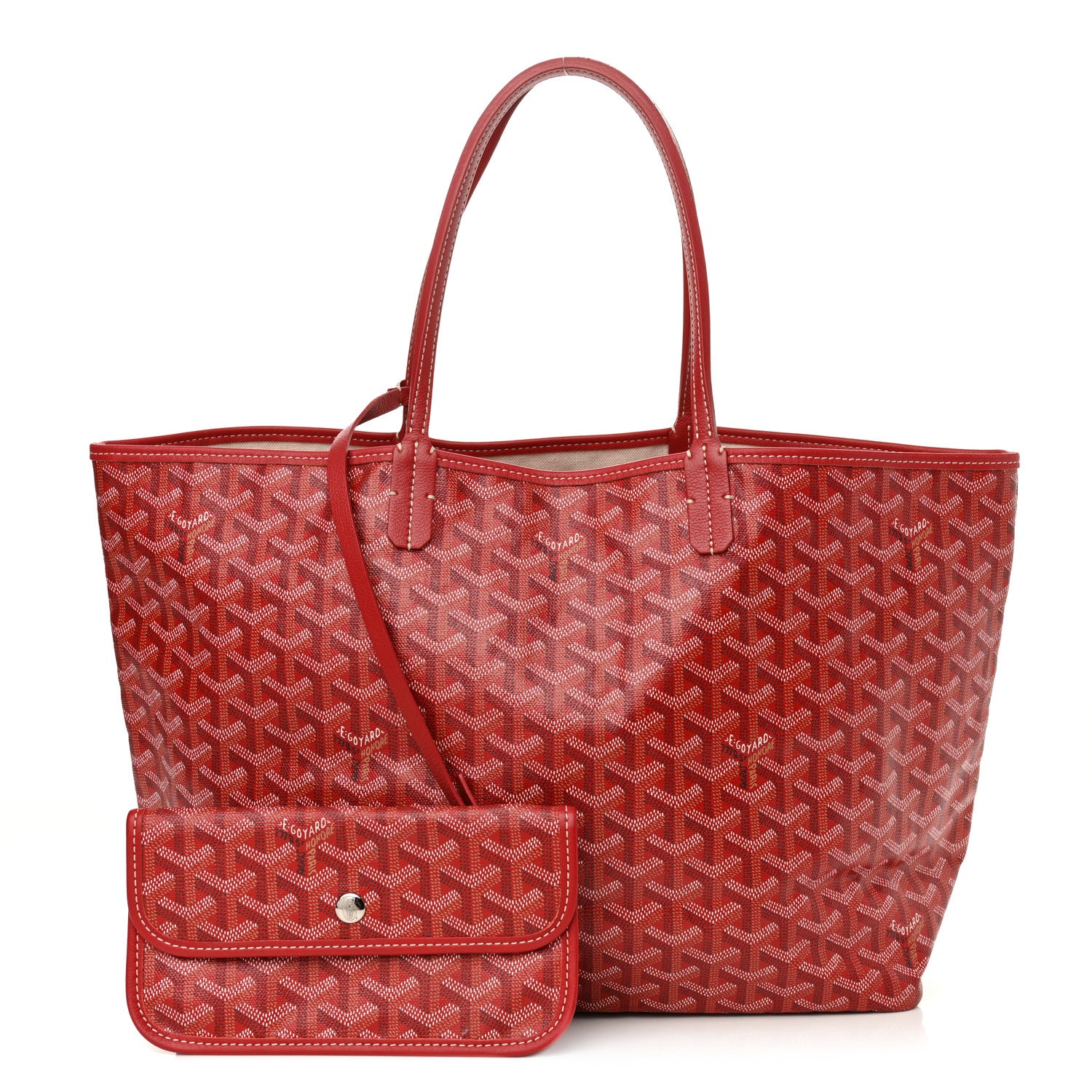 Goyard Goyardine Saint Louis PM Red 3 of 15