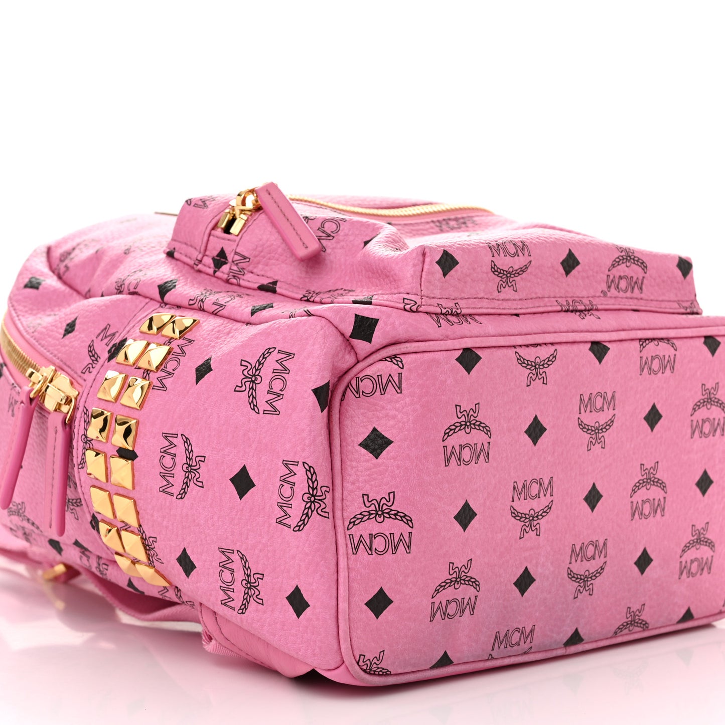 Visetos Small Side Stud Stark Backpack Pink