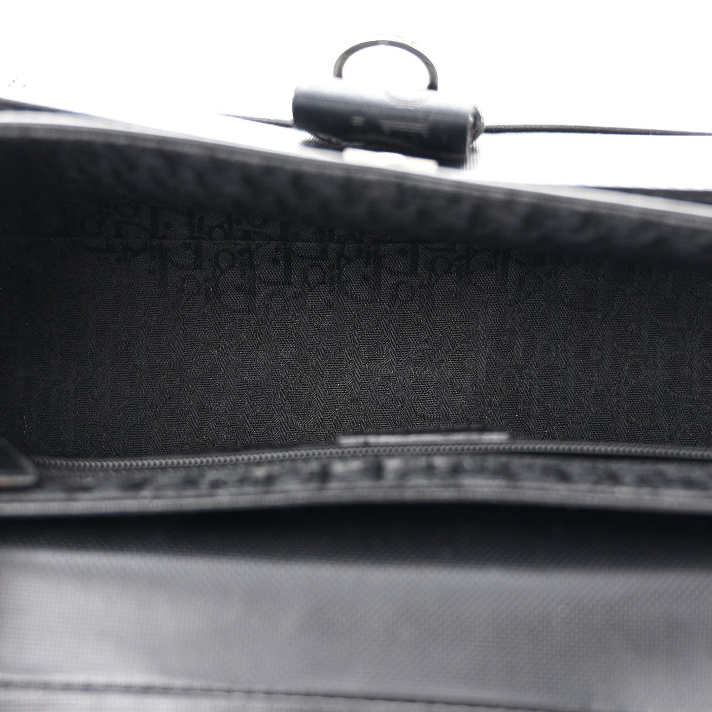 Coated Canvas Crystal Hardcore Bag Black