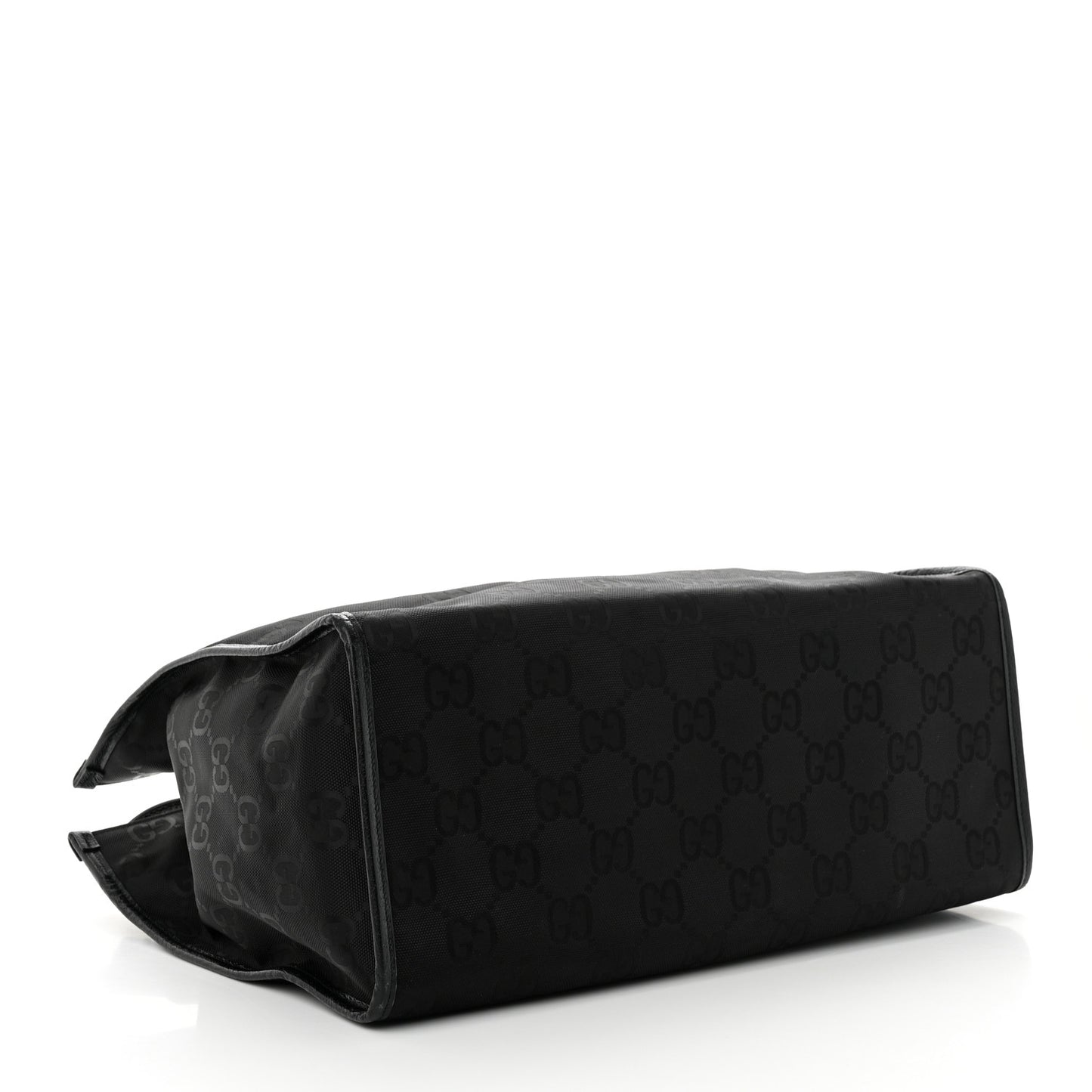 Econyl Nylon Monogram Large Off The Grid Tote Bag Black