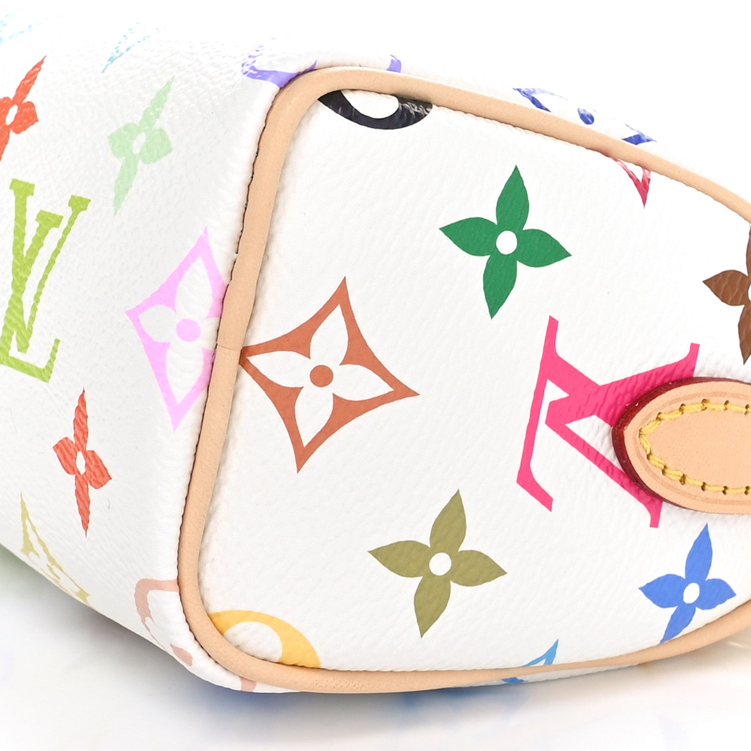 Louis Vuitton LV X TM Monogram Multicolor Nano Speedy White 9 of 10