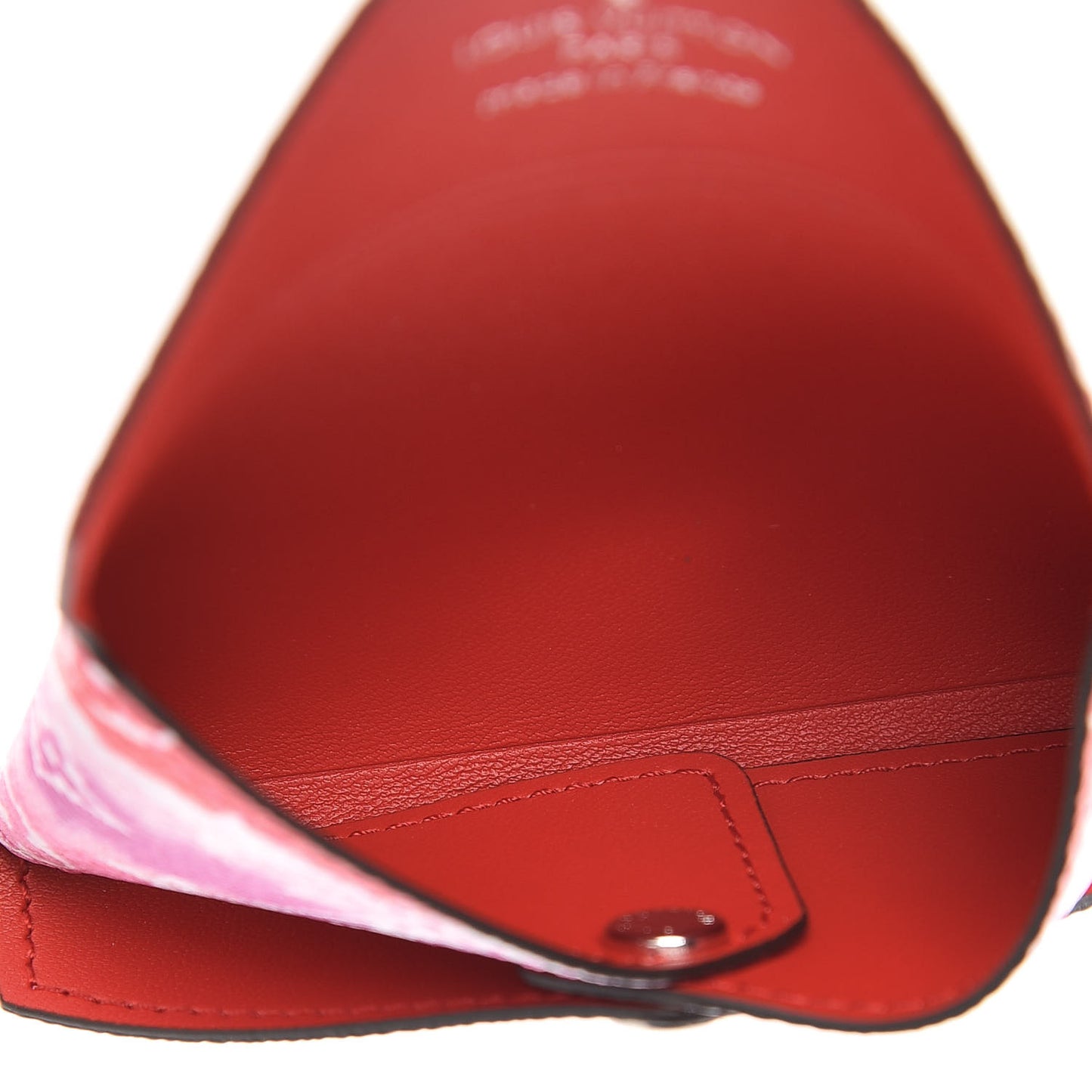 Monogram Escale Small Kirigami Pochette Insert Red