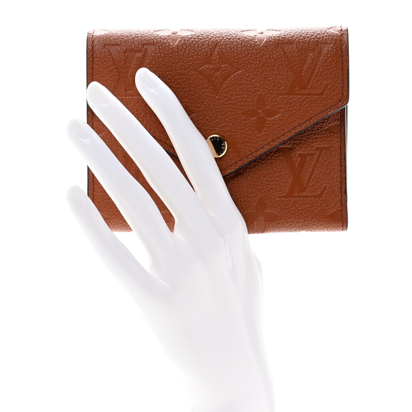 Empreinte Victorine Wallet Cognac