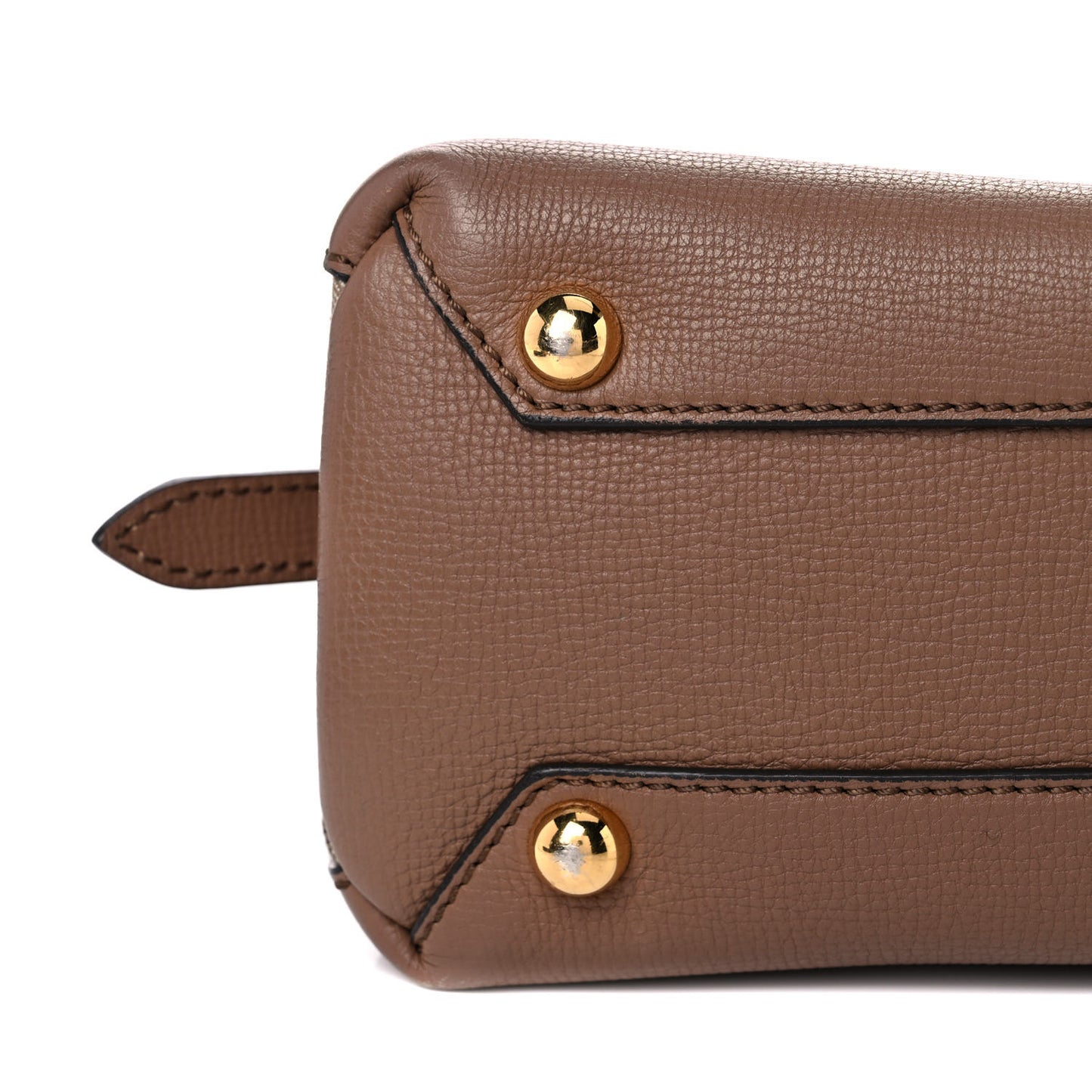 Derby Calfskin House Check Small Camberley Dark Sand