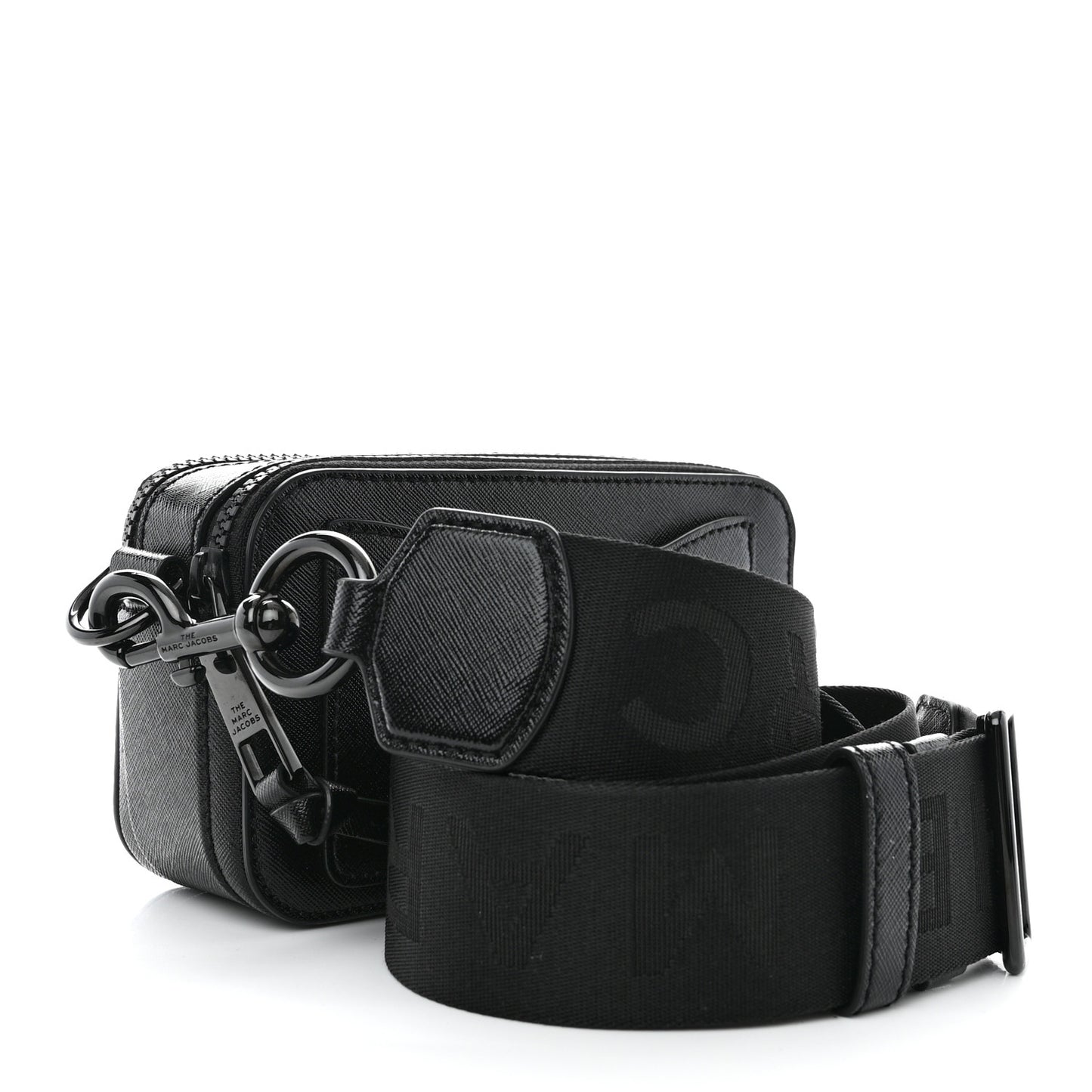 Saffiano Snapshot Camera Bag Black