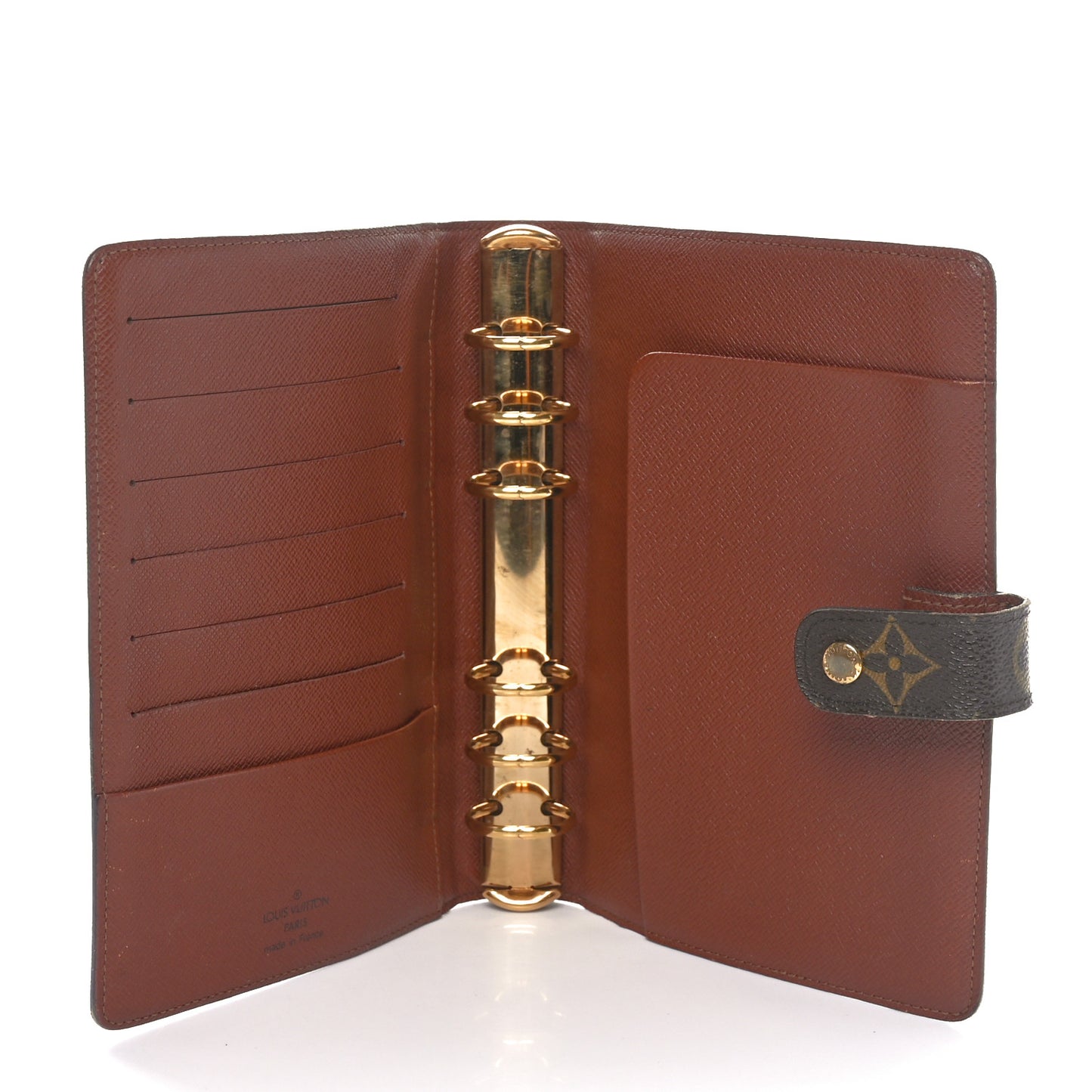 Monogram Medium Ring Agenda Cover