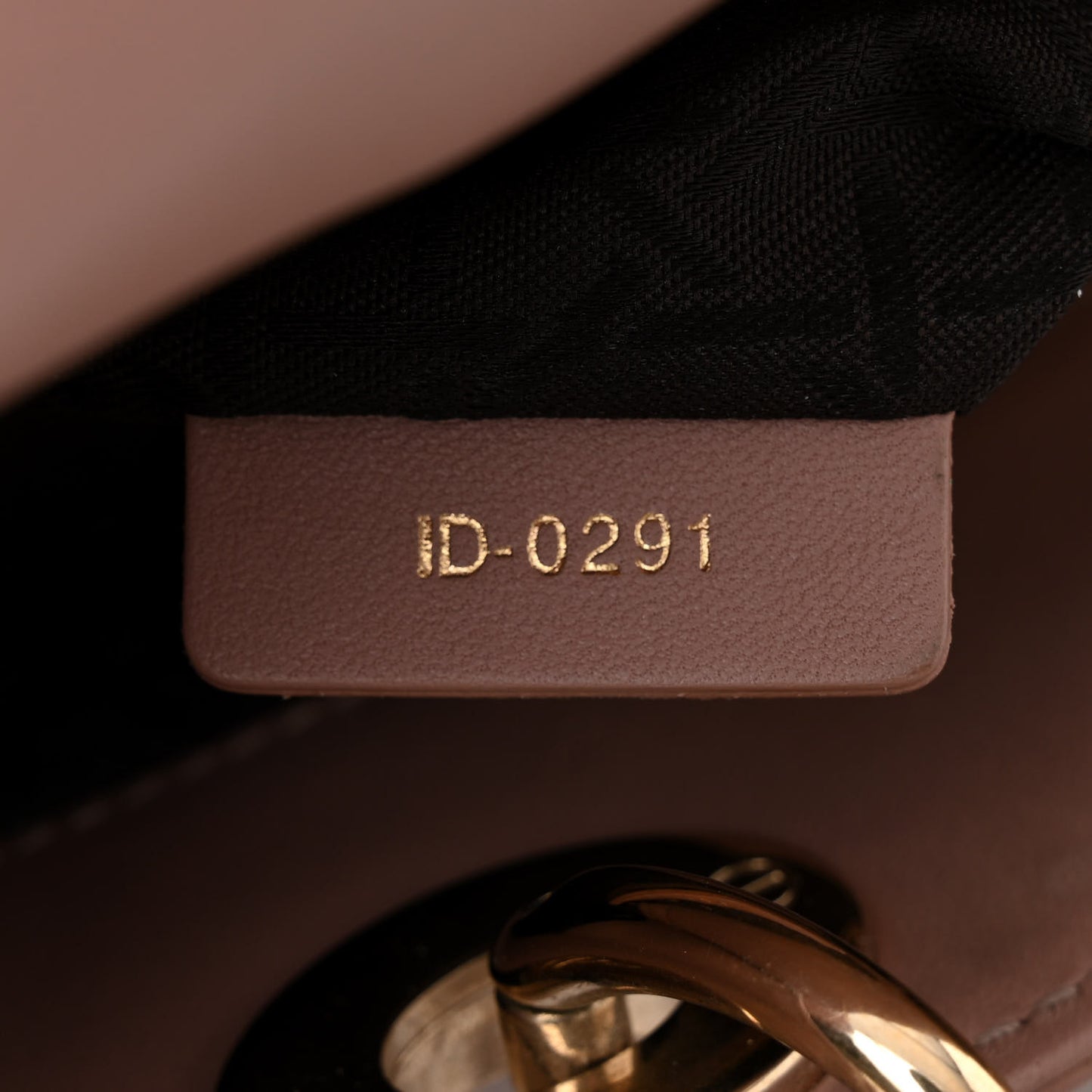 Lambskin Cannage Small My ABCDior Lady Dior Blush