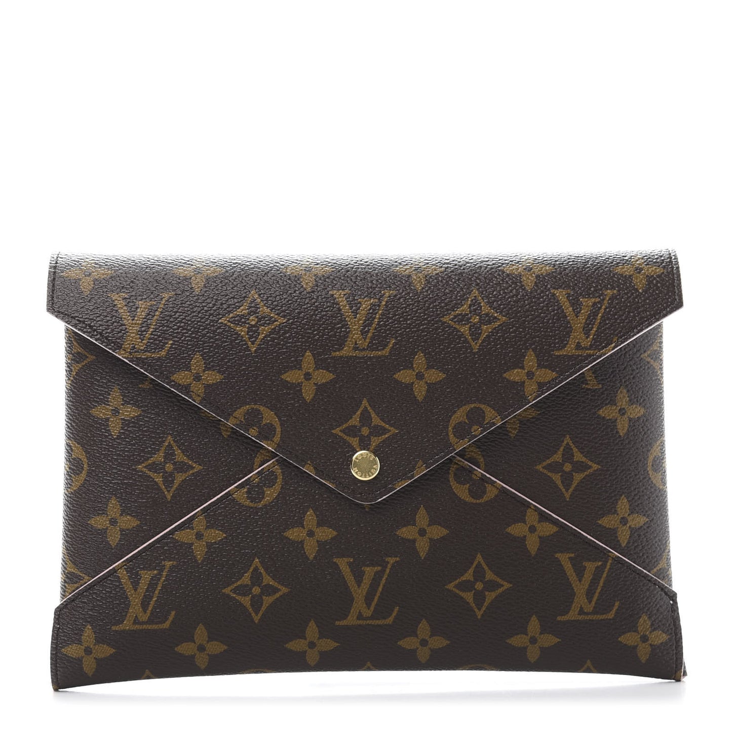 Monogram Large Kirigami Pochette Insert Rose Ballerine