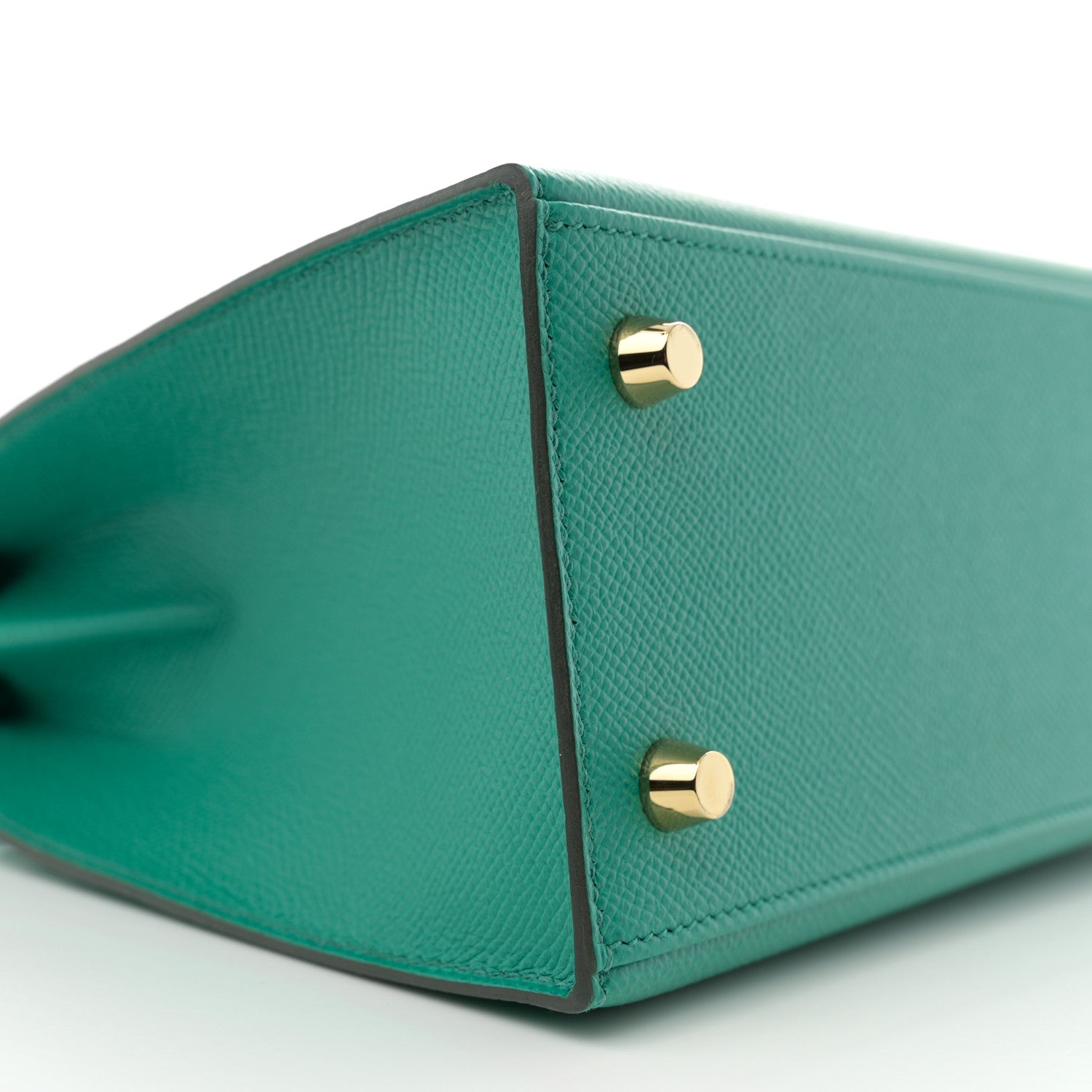 Hermes Epsom Kelly Sellier 25 Vert Jade 9 of 11