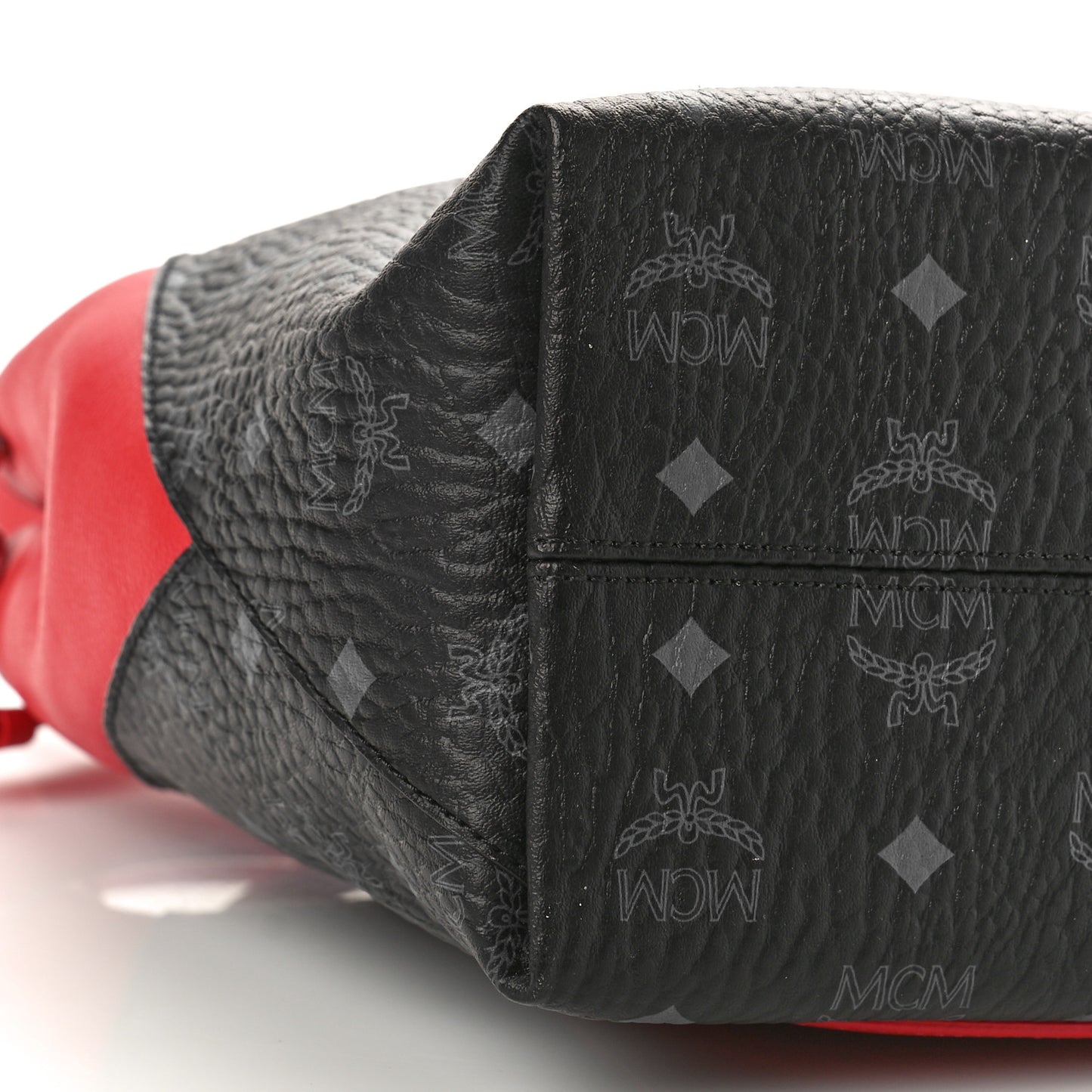 Visetos Medium Klara Hobo Red Black