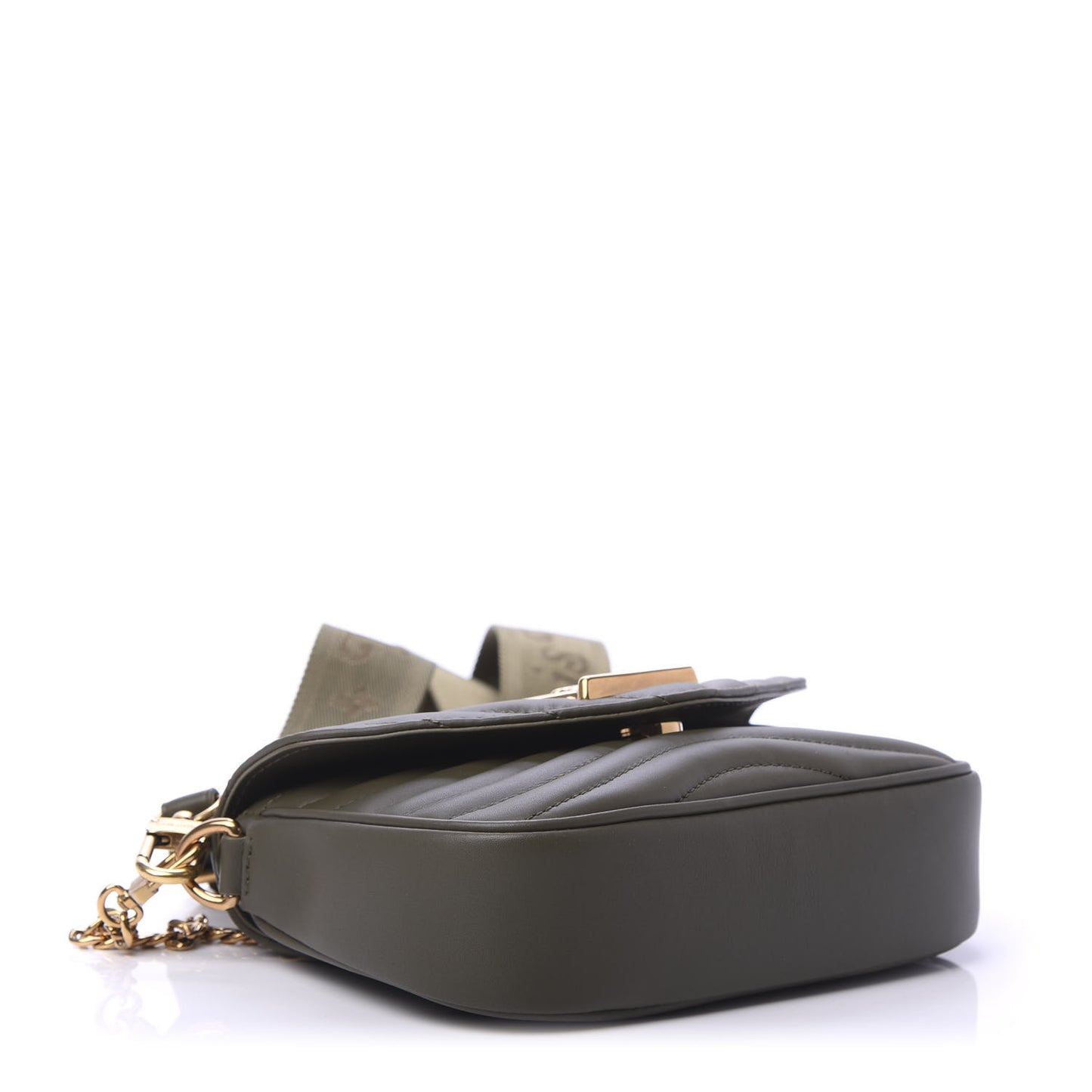 Calfskin New Wave Multi Pochette Kaki