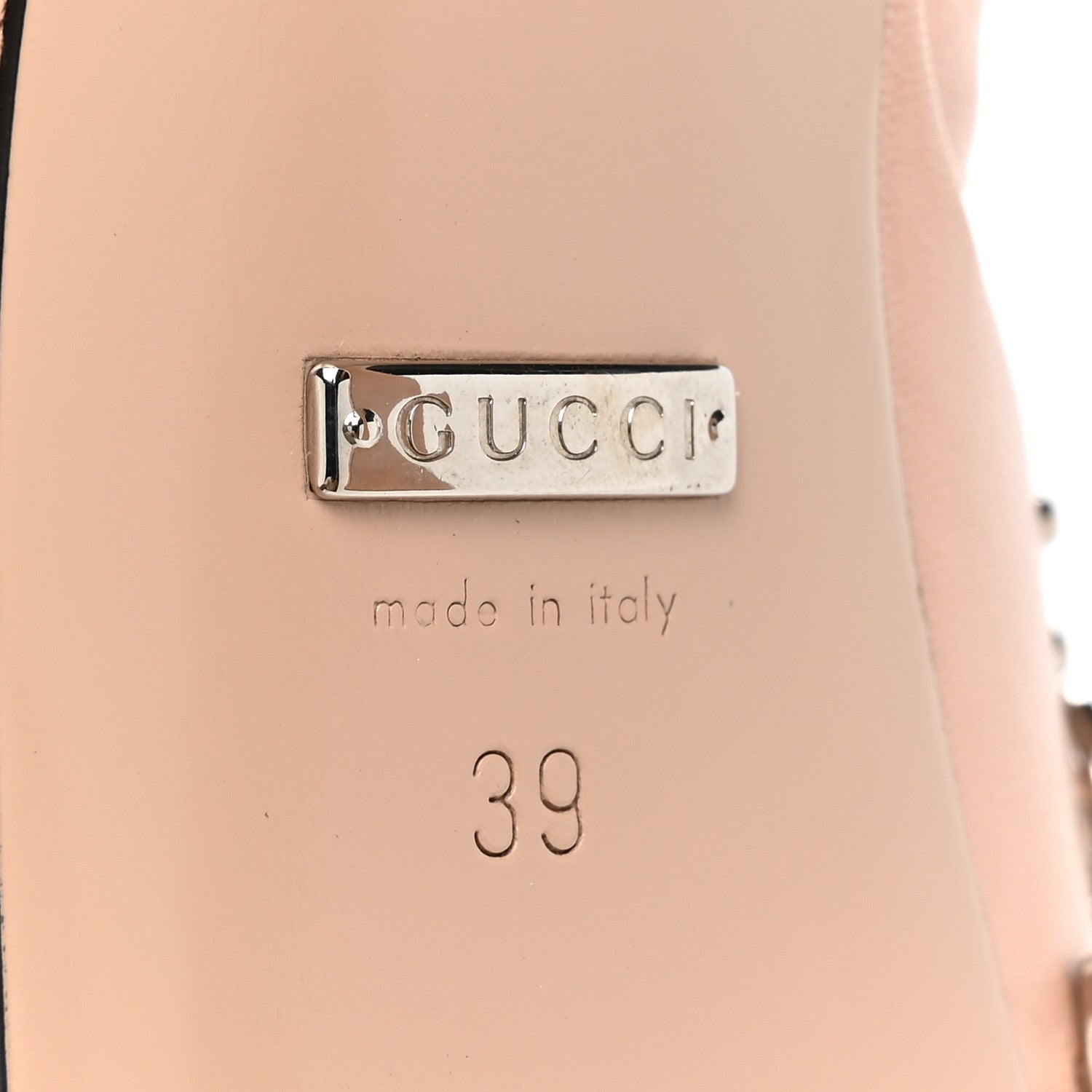 Gucci Malaga Kid Interlocking G Studs 155mm Platform Sandals 39 Perfect Pink 6 of 11