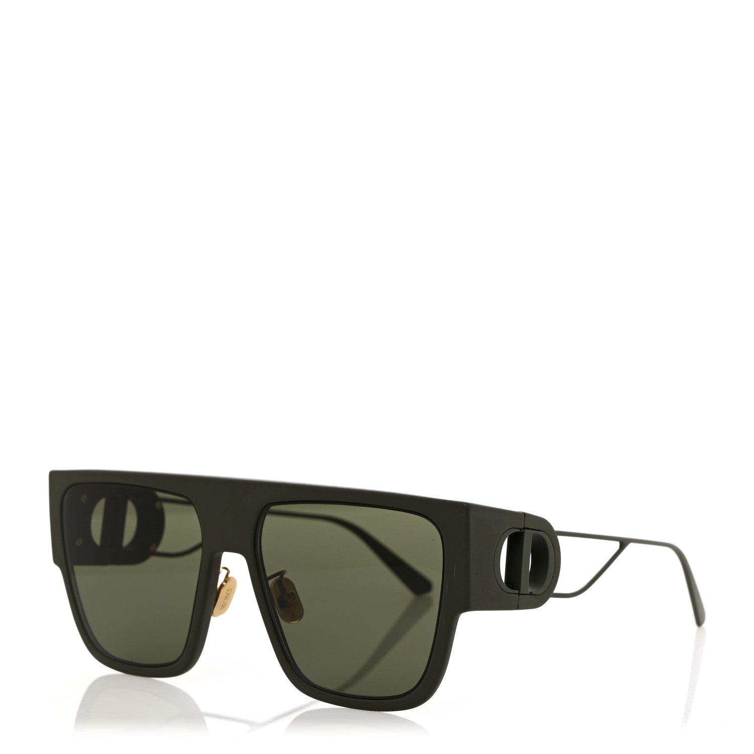 Christian Dior Rectangular 30 Montaigne S3U Sunglasses Green 1 of 8