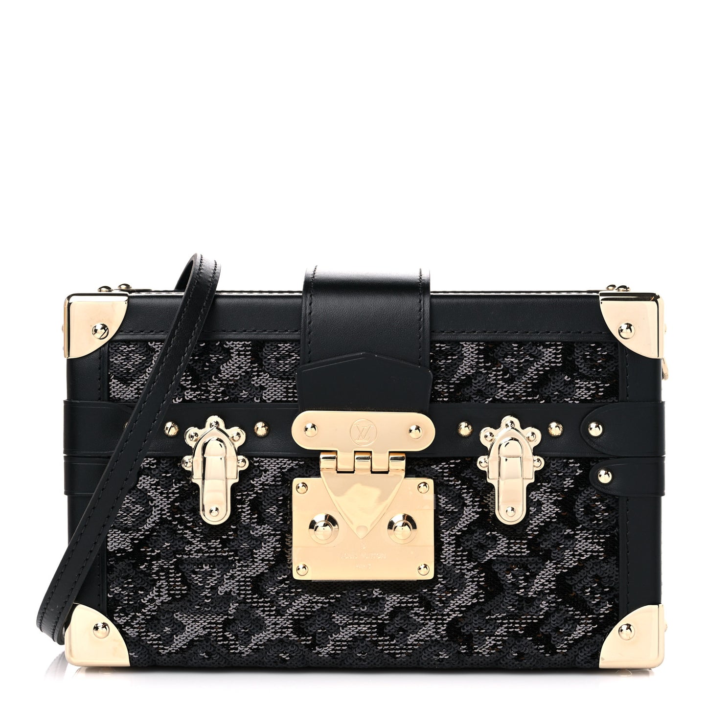 Sequins Petite Malle Black
