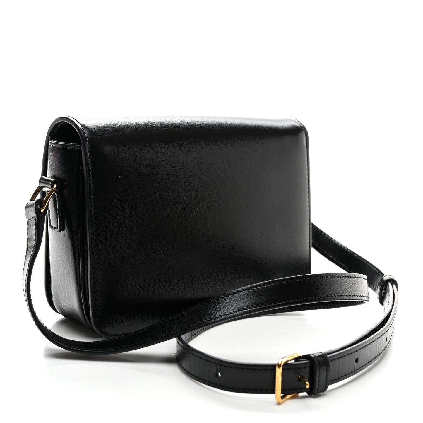 Shiny Calfskin Teen Triomphe Black