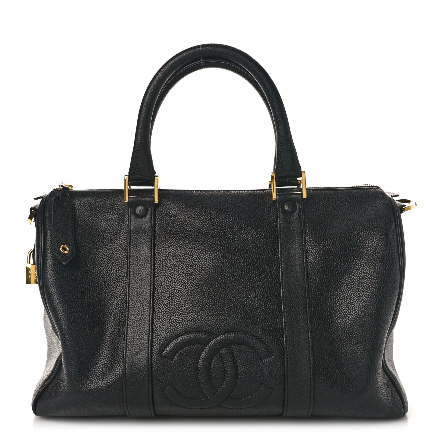 Caviar Timeless CC Duffel Bag Black