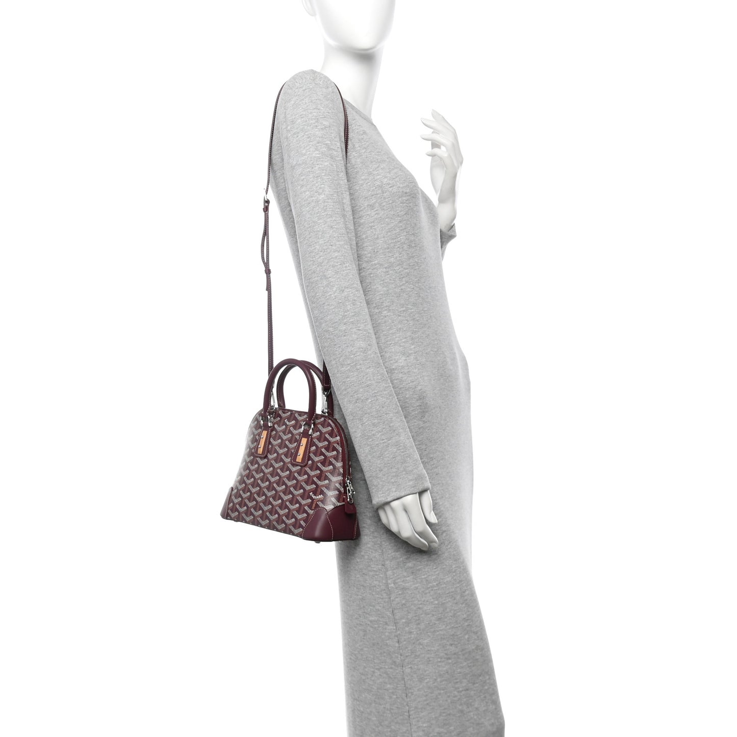 Goyardine Mini Vendome Burgundy