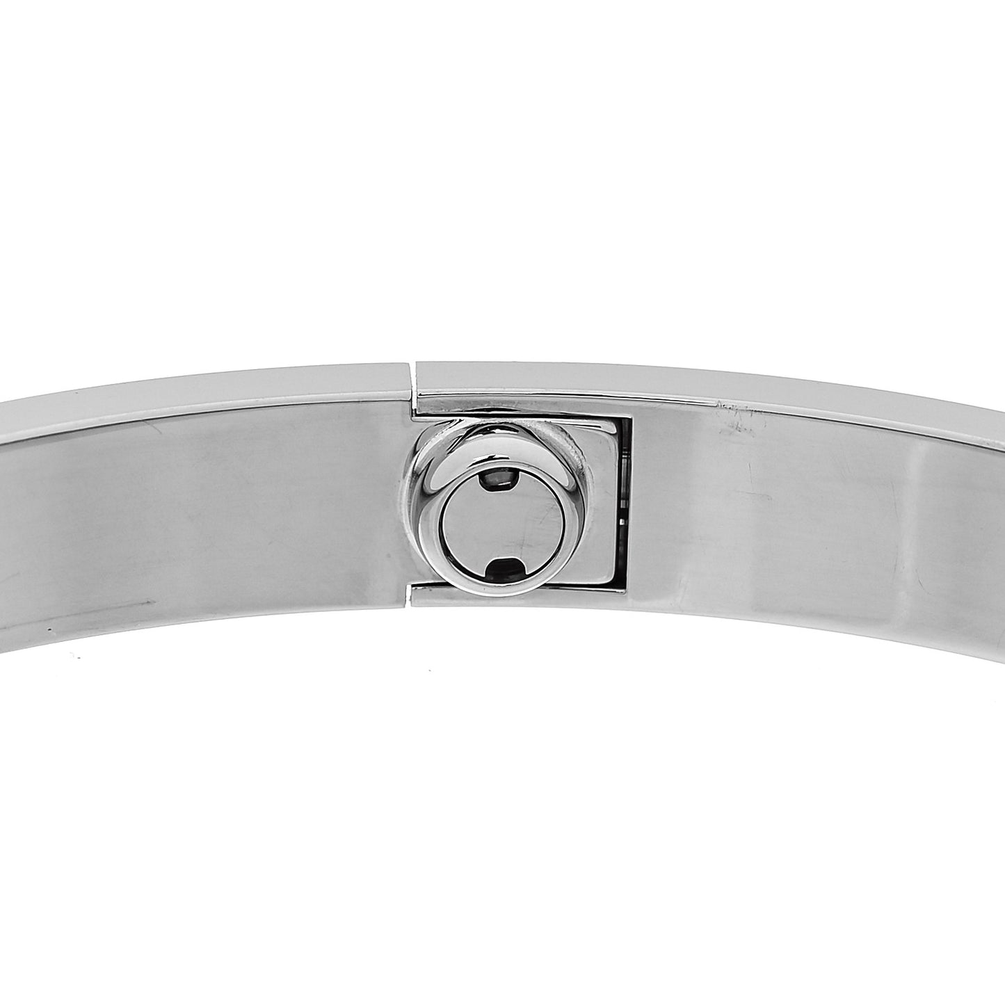 18K White Gold LOVE Bracelet 19