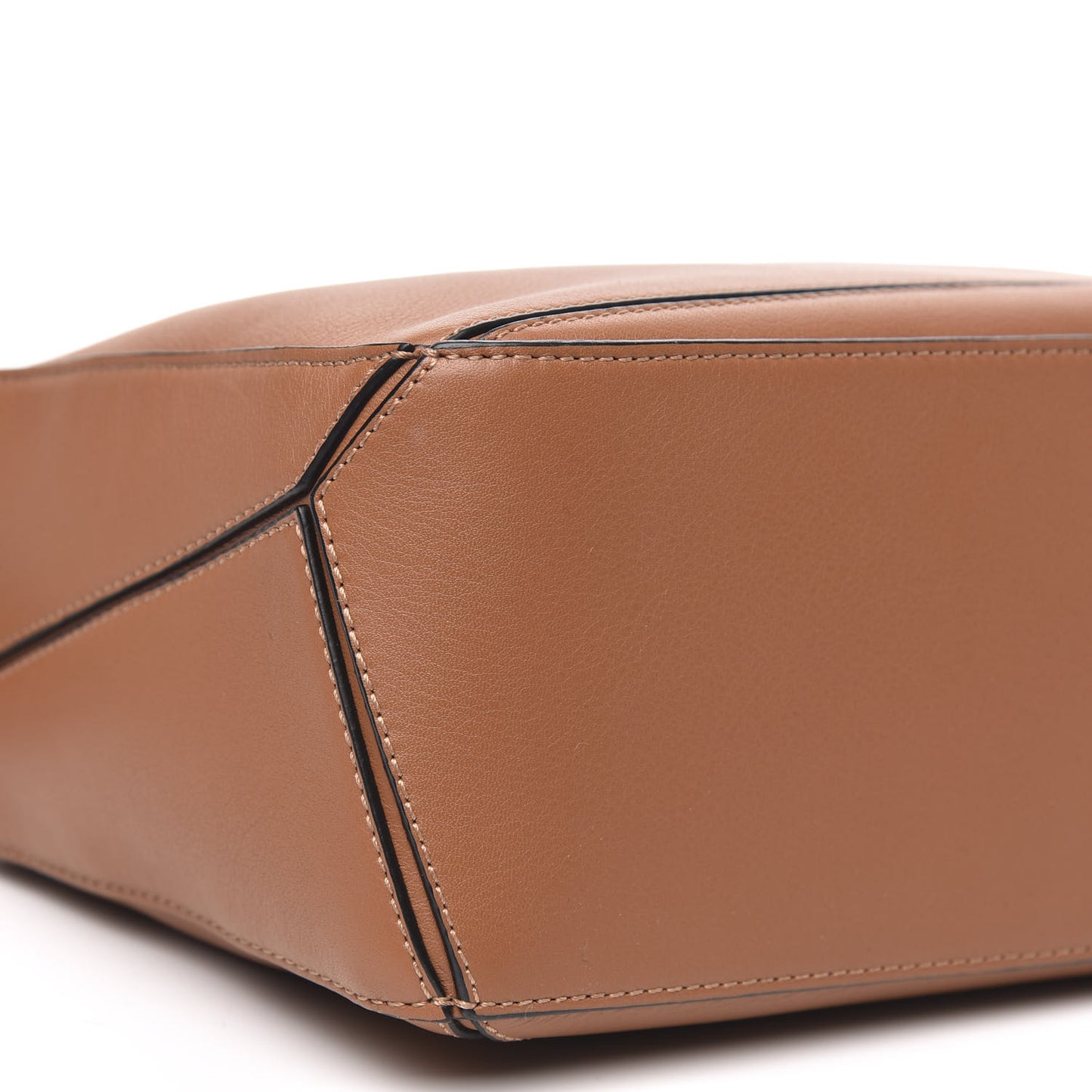 Calfskin Small Puzzle Bag Tan