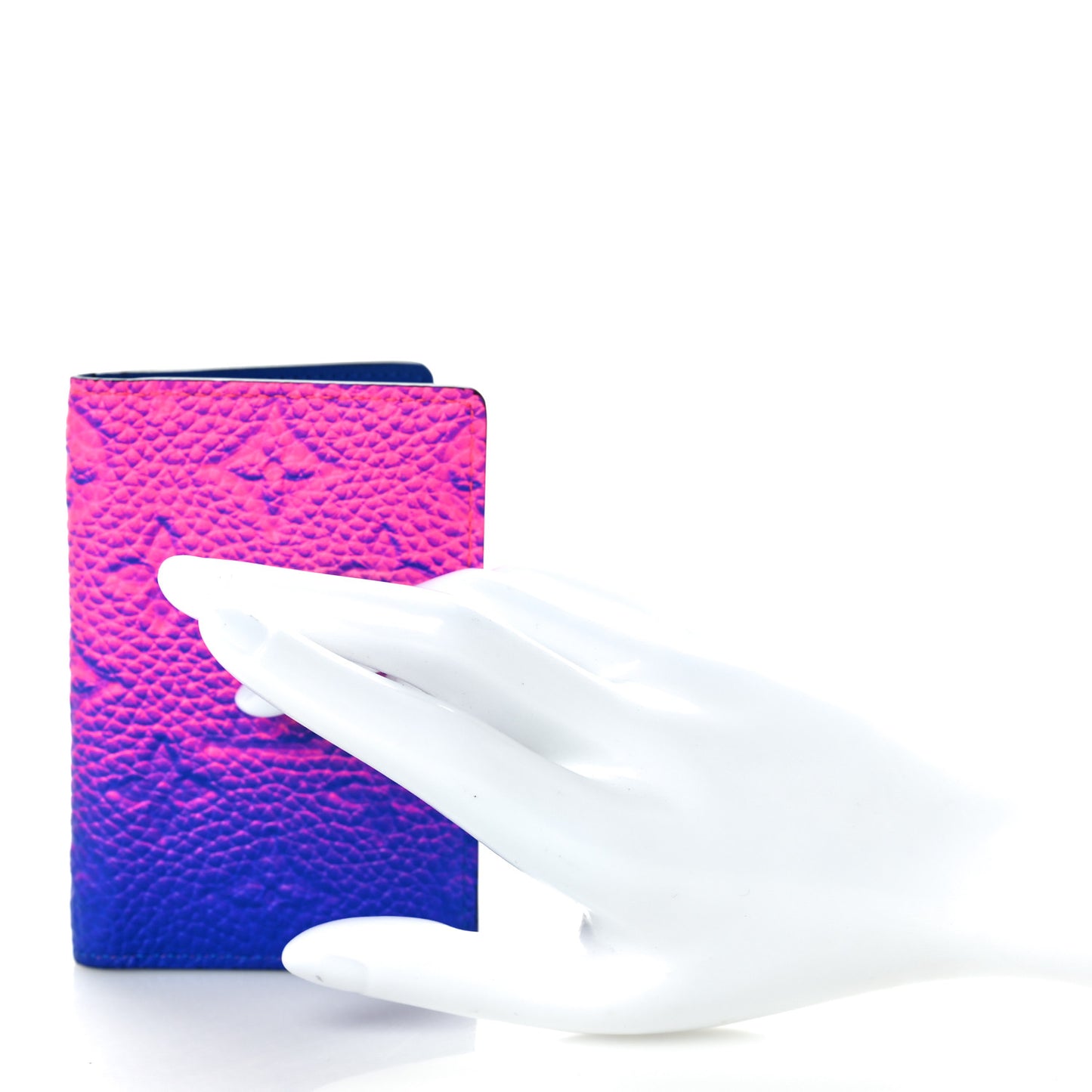 Taurillon Illusion Pocket Organizer Bleu Rose