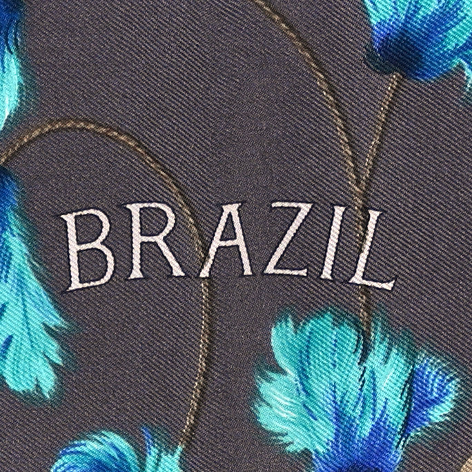 Silk Brazil Scarf 90