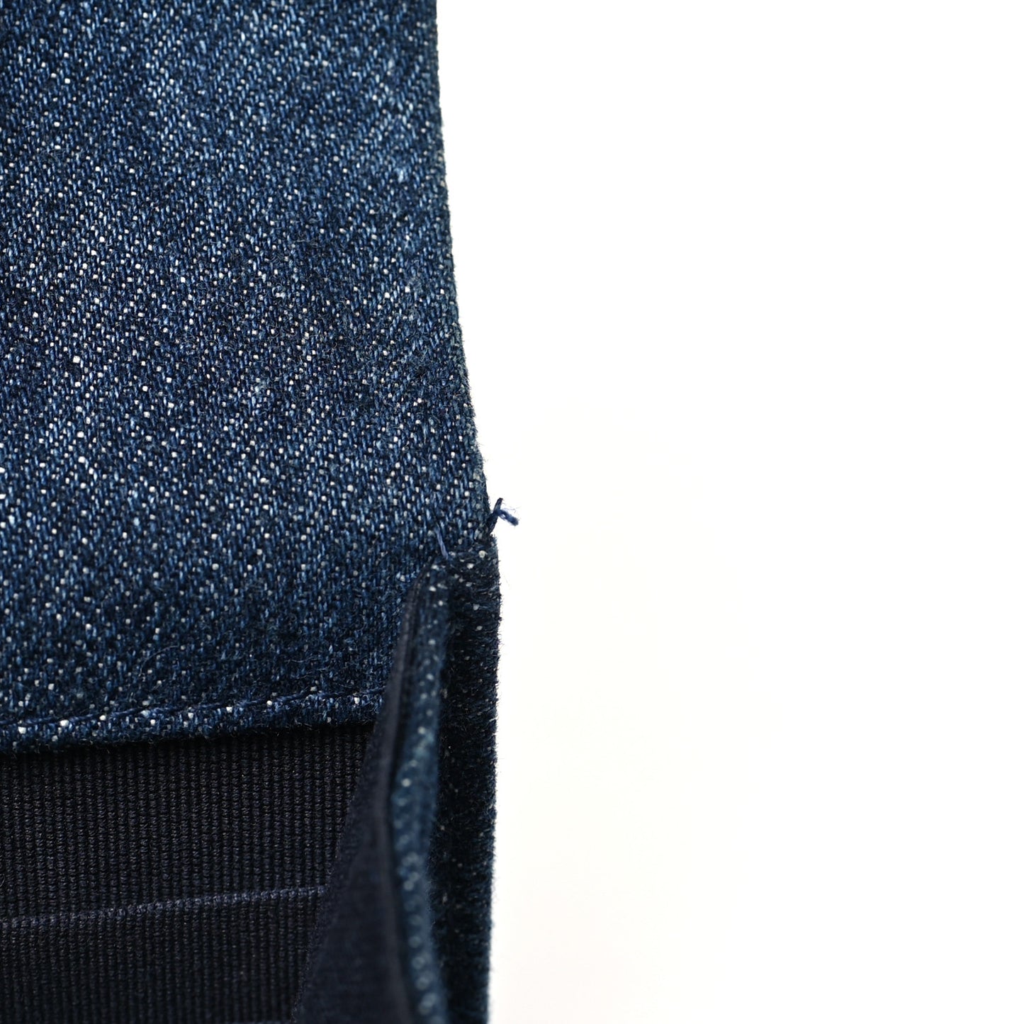 Denim Quilted Chanel 19 Wallet On Chain WOC Blue