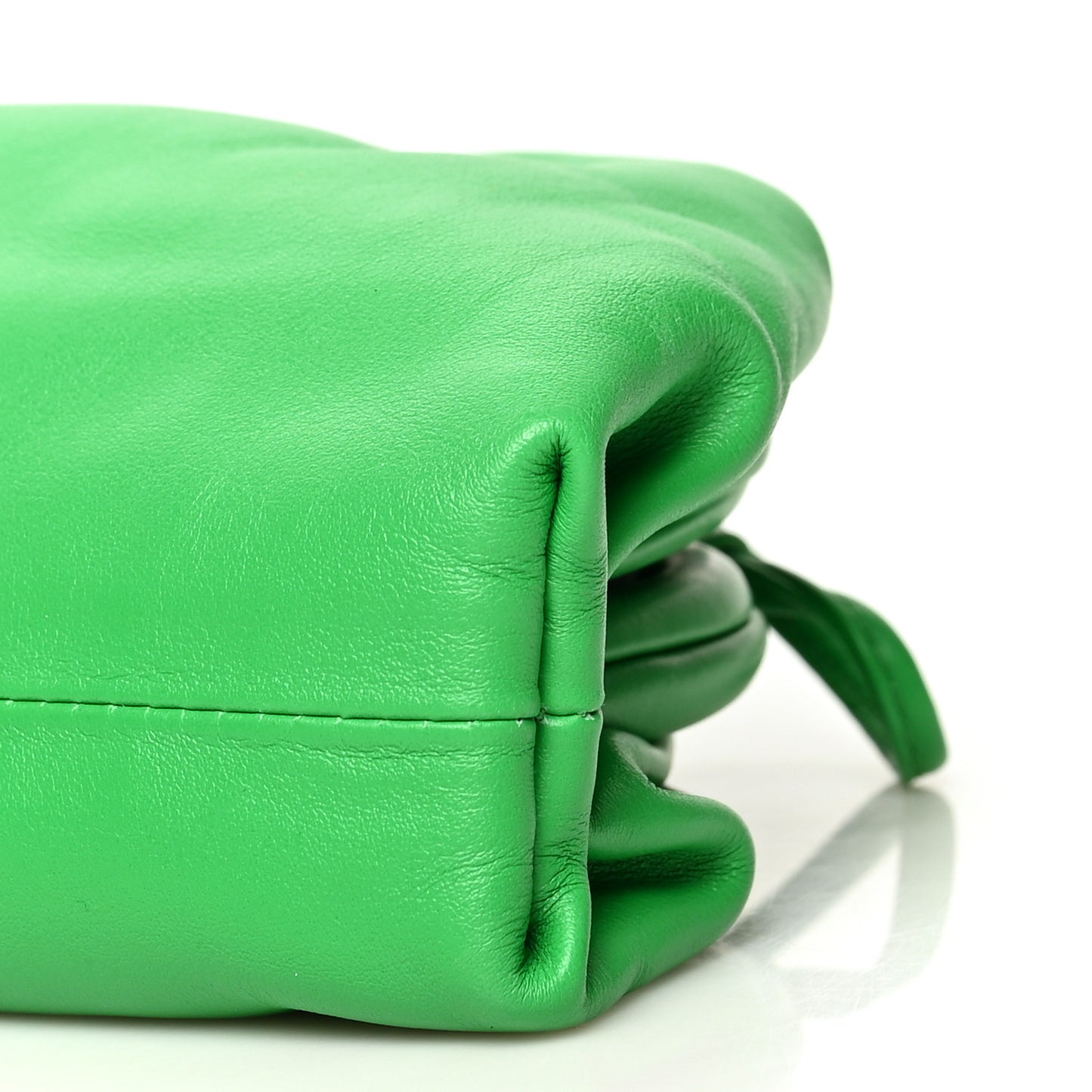 Butter Calfskin The Mini Pouch Parakeet