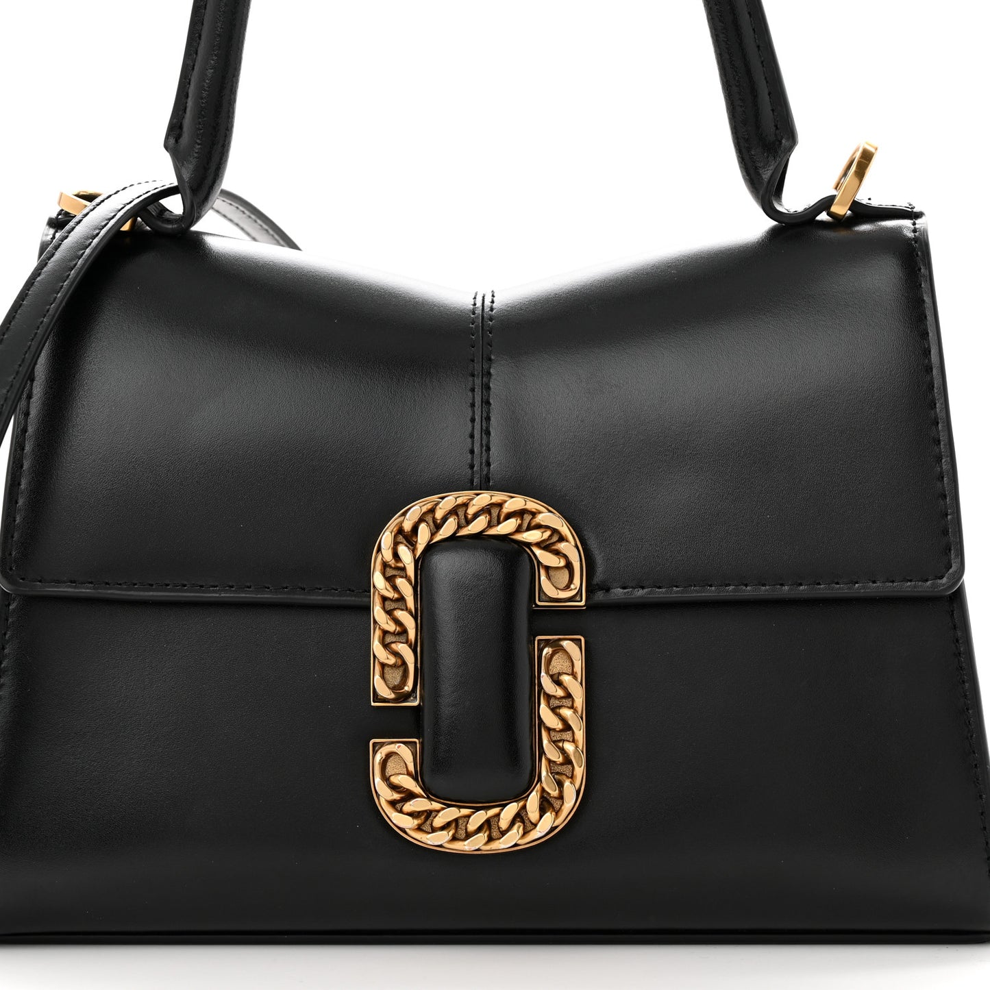 Calfskin St. Marc Shoulder Bag Black