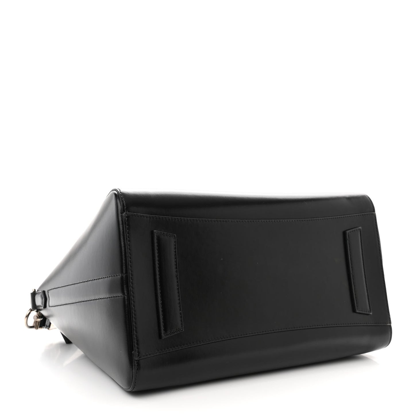 Shiny Lord Calfskin Medium Antigona Black