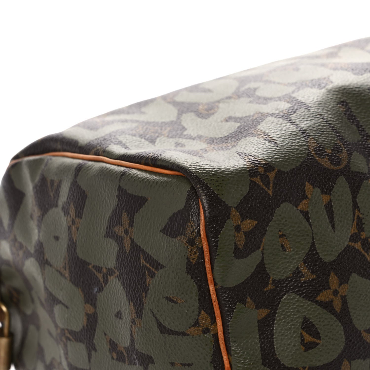 Louis Vuitton Monogram Graffiti Speedy 30 Kaki 5 of 23