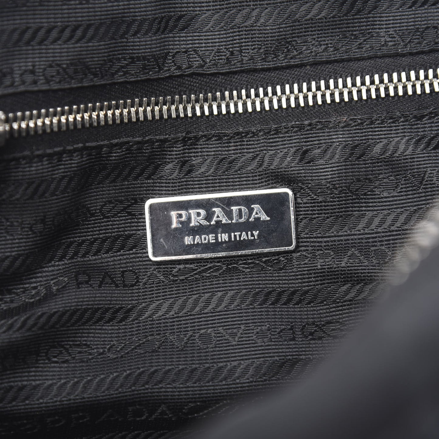 Nappa Tessuto Nylon Shoulder Bag Black