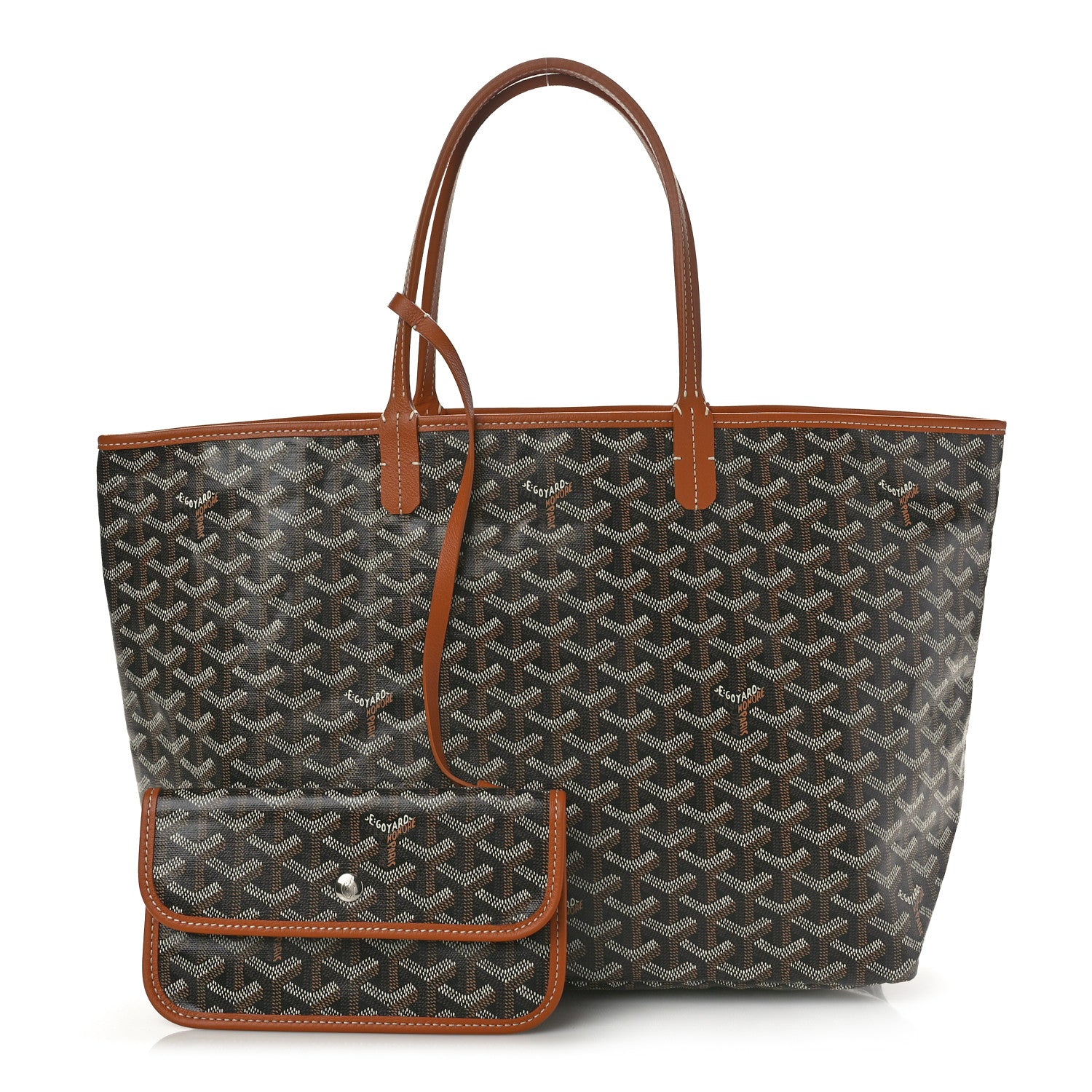 Goyard Goyardine Saint Louis PM Black Gold 3 of 10