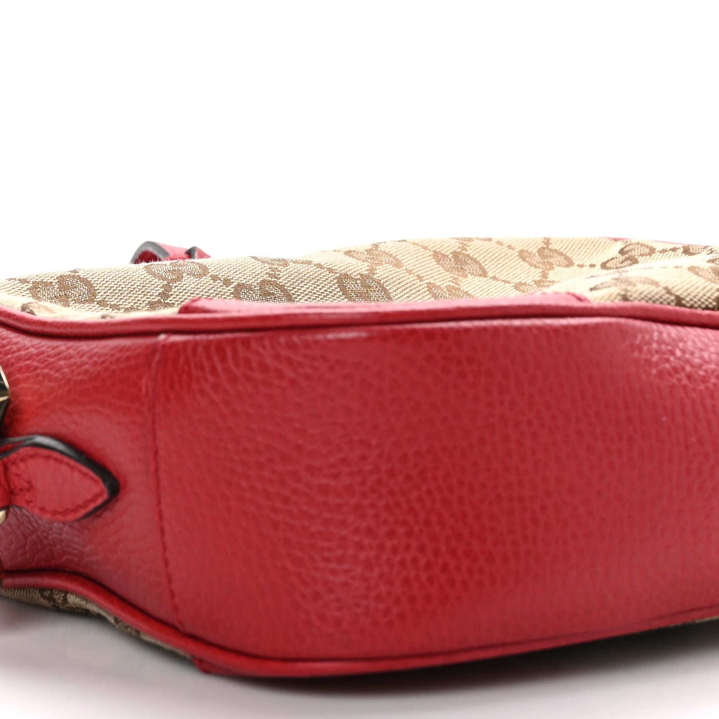 Monogram Mini Bree Messenger Bag Red
