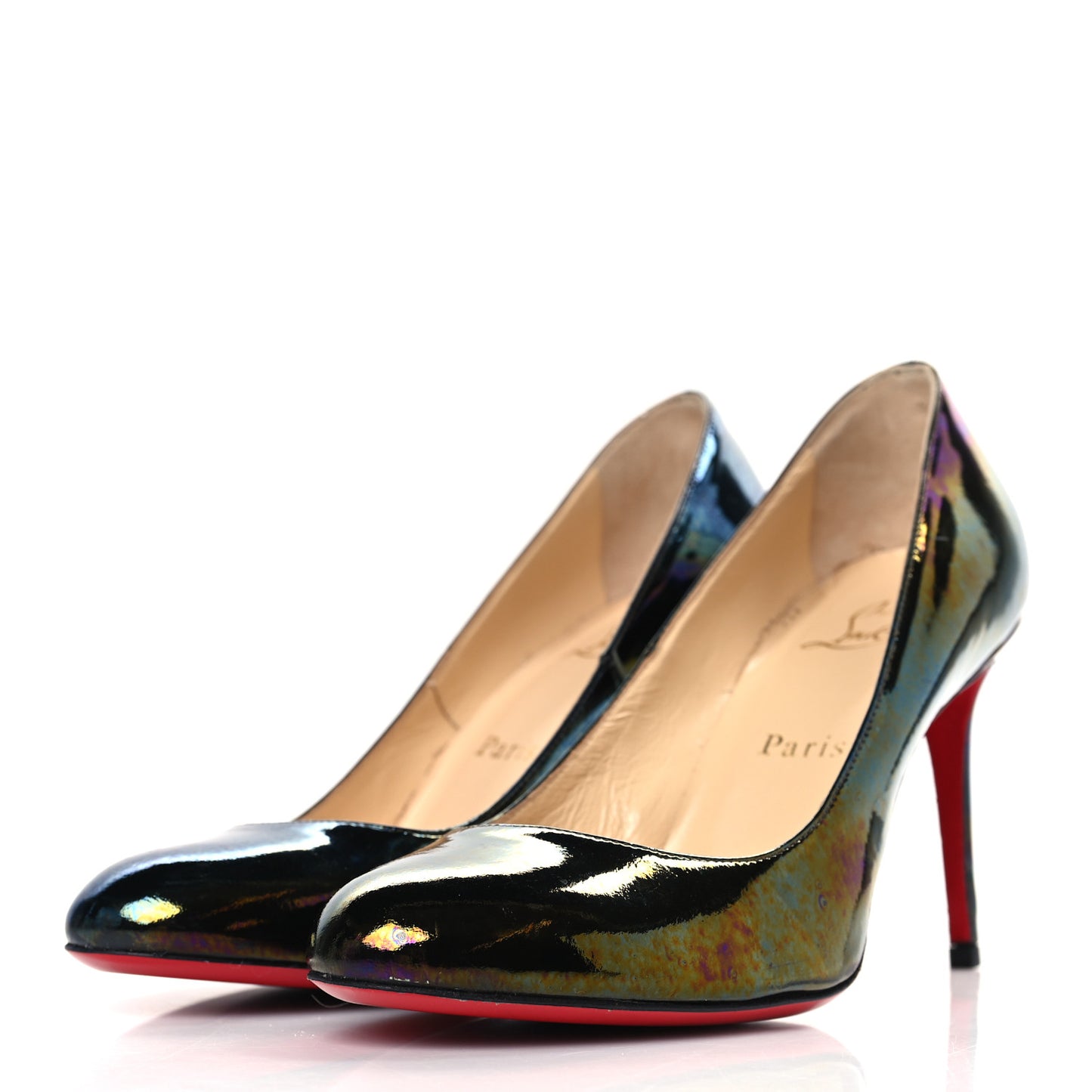 Patent Pigalle Follies 100 Pumps 37 Stellar Black