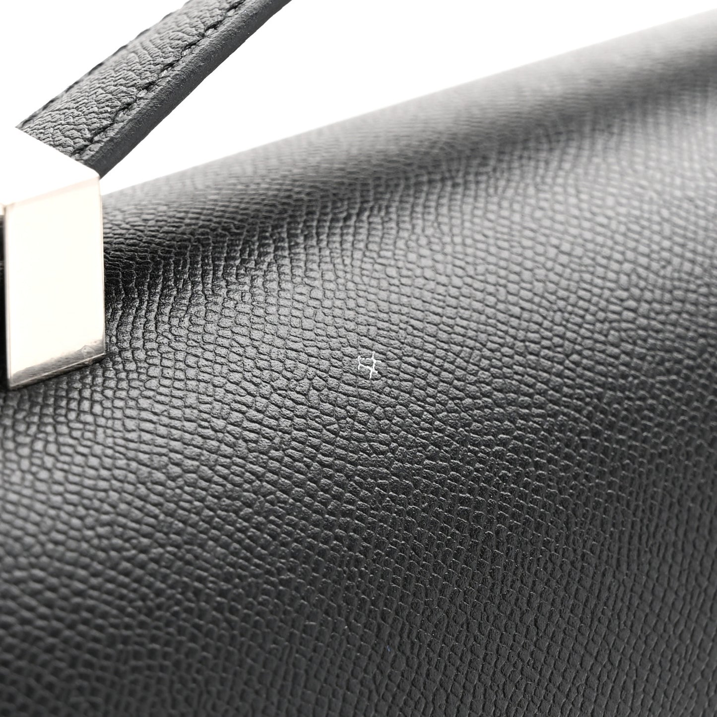 Madame Calfskin Lizard Constance 24 Black Ombre