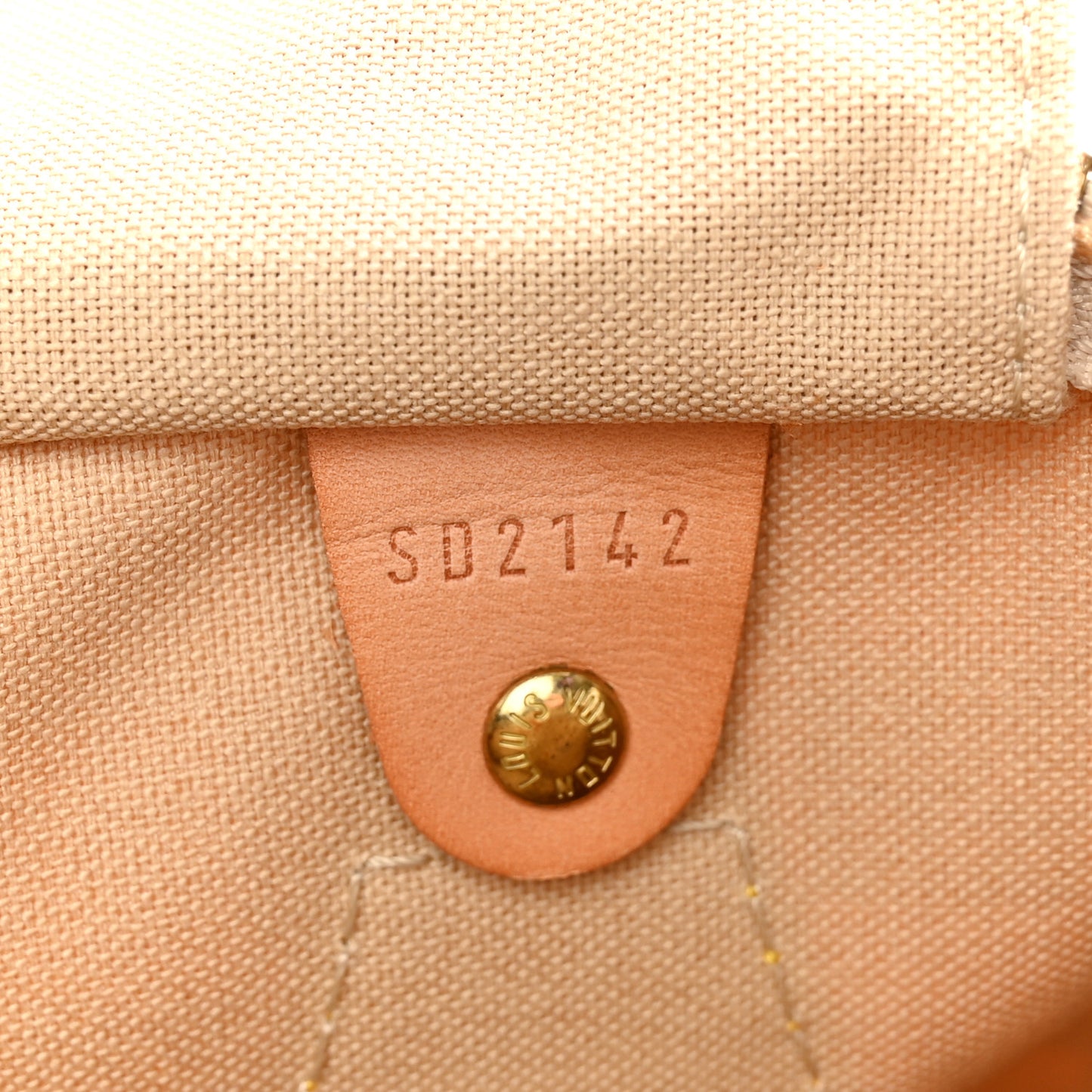 LOUIS VUITTON Damier Azur Speedy 35