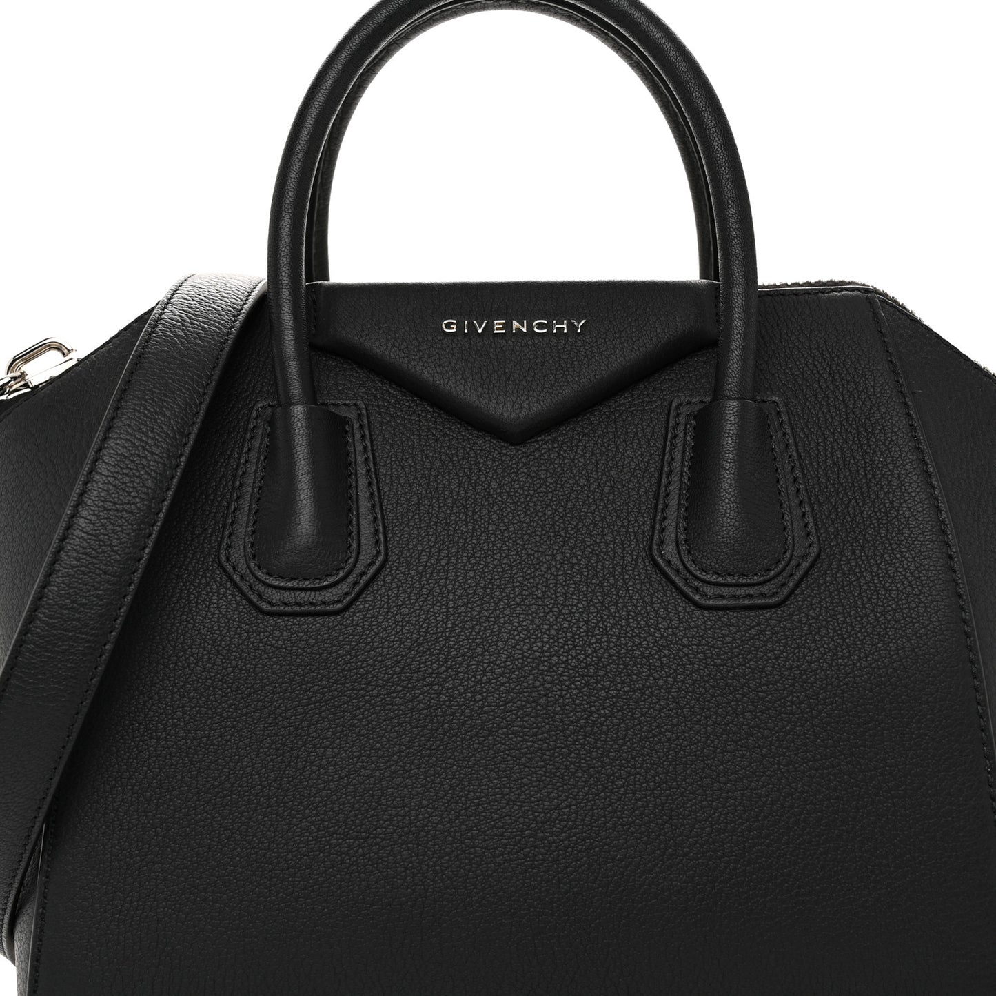 Sugar Goatskin Small Antigona Black
