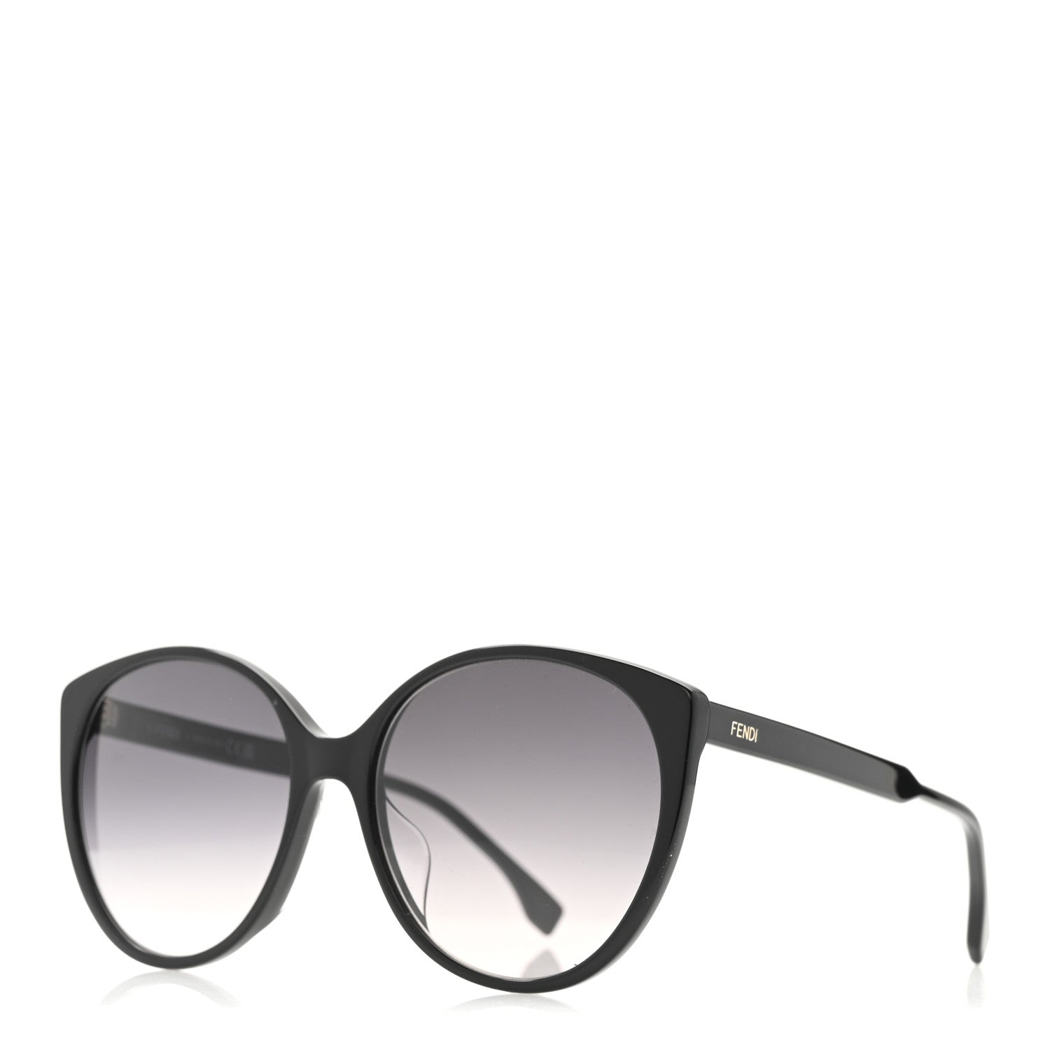Fendi Black Cat-Eye Sunglasses Fendi Fendigraphy FE40202I Cat Eye Sunglasses | Fashion Eyewear main image 4