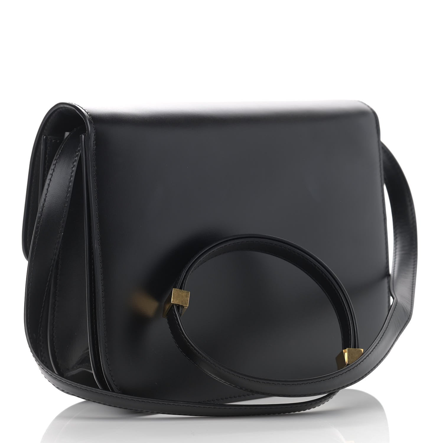 Celine Box Calfskin Medium Classic Box Flap Bag Black 3 of 13